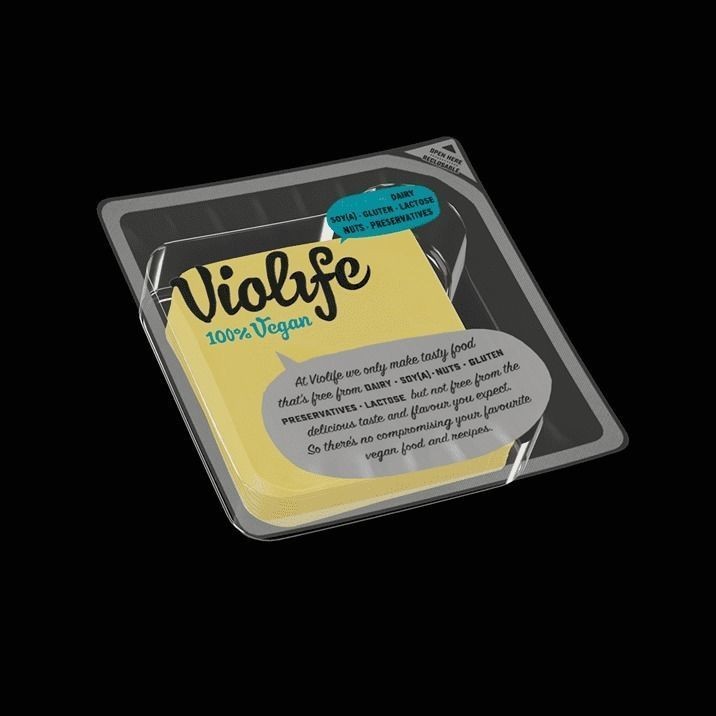 Violife Cheese 3D Model – High-Quality Food Asset, Blender/FBX - View 6
