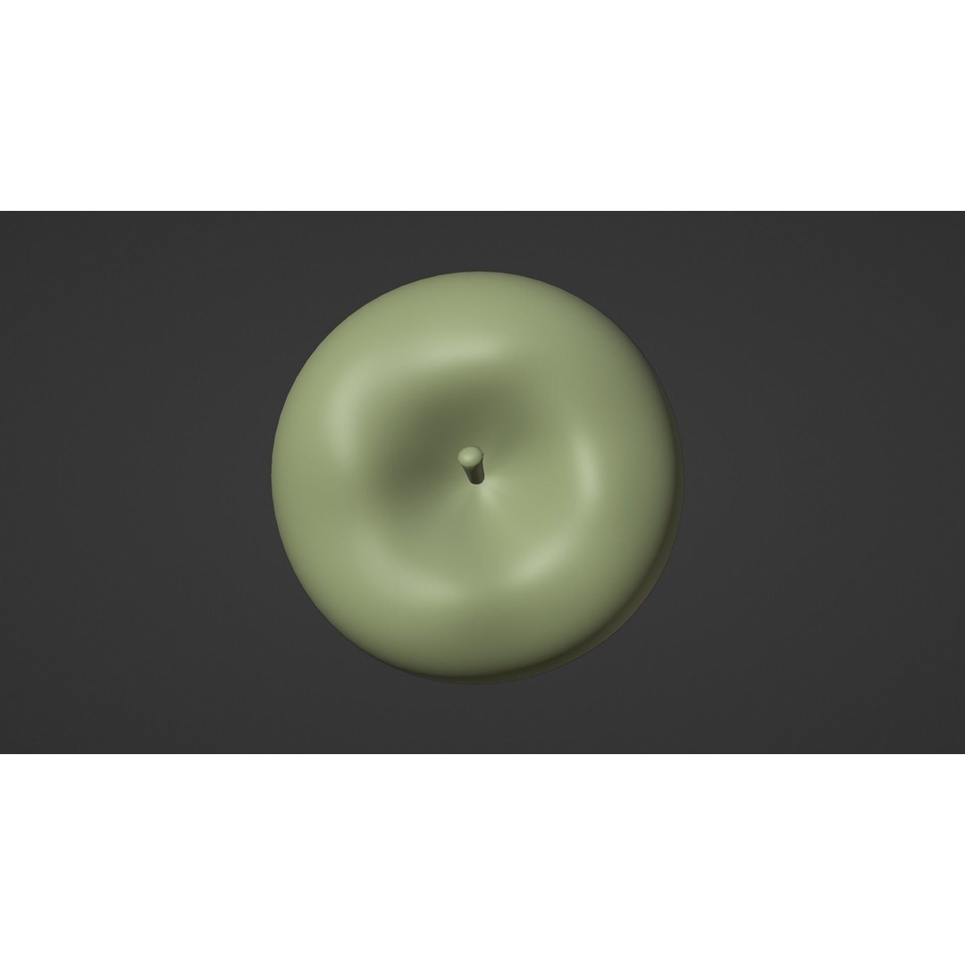 Realistic Red Apple 3D Model – PBR Textured, Game Ready, Blender, FBX, OBJ - View 15