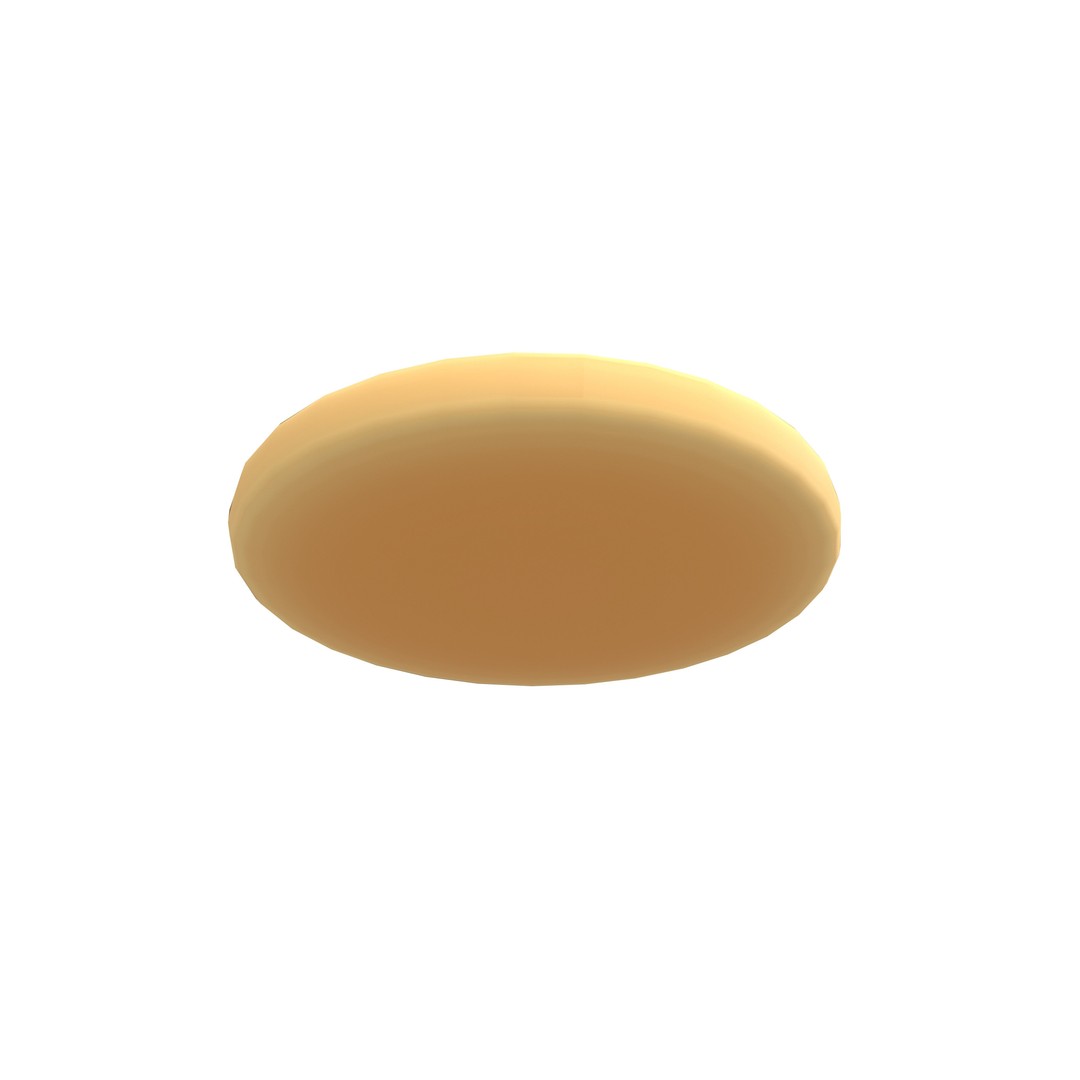 Pancake 3D Model – Low Poly Game Asset with PBR Textures - View 21