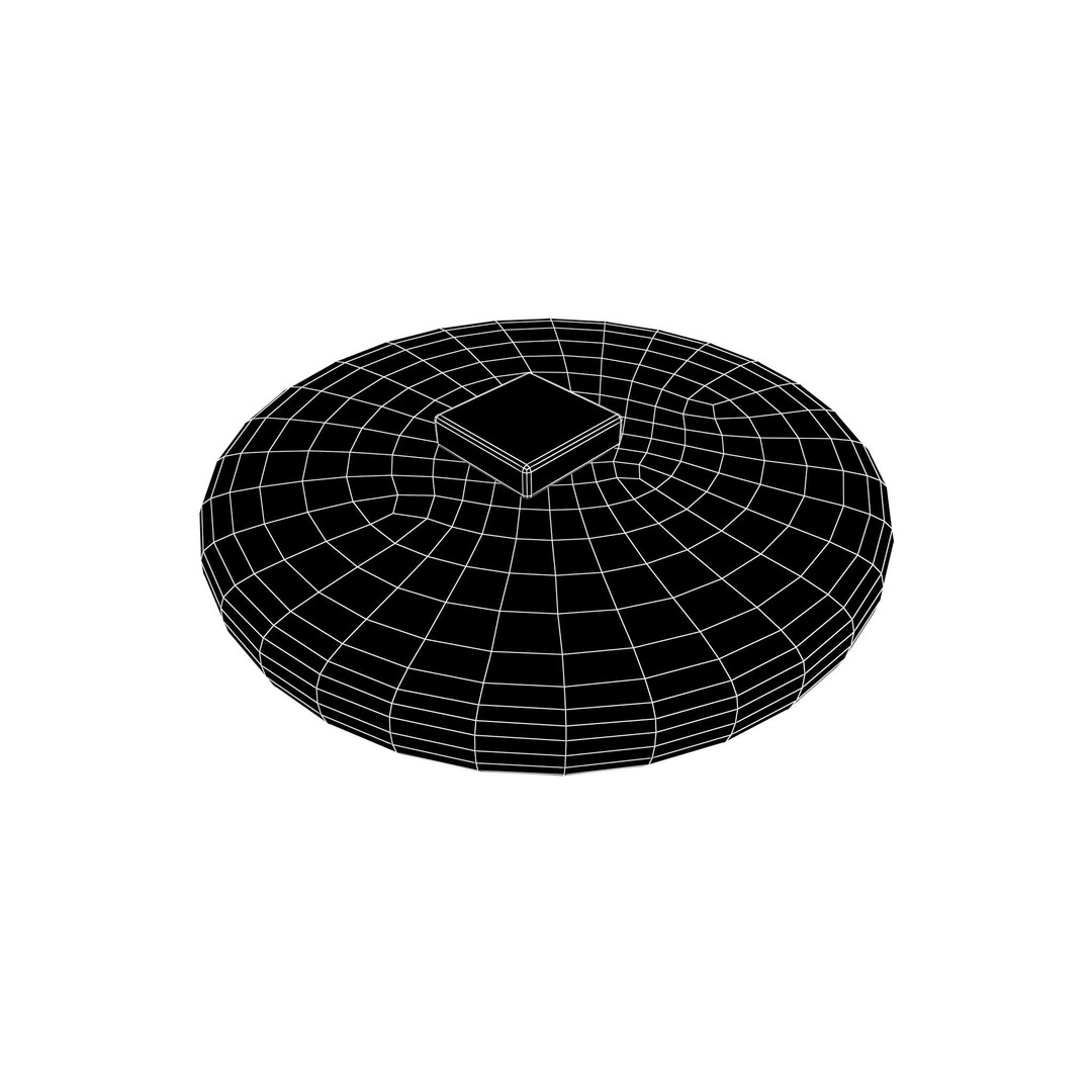 Pancake 3D Model – Low Poly Game Asset with PBR Textures - View 3