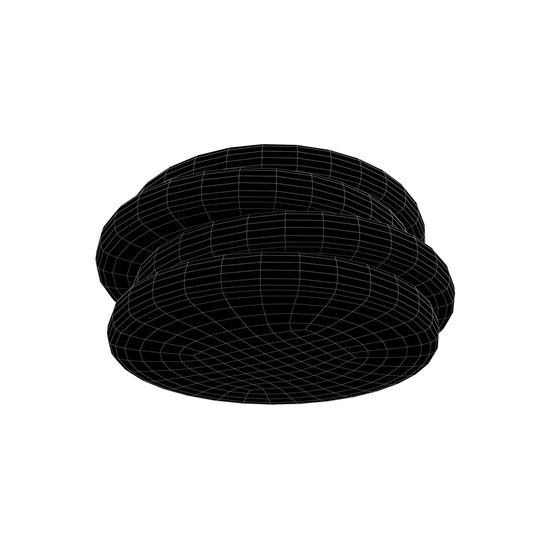 Pancake 3D Model – Low Poly Game Asset with PBR Textures - View 36