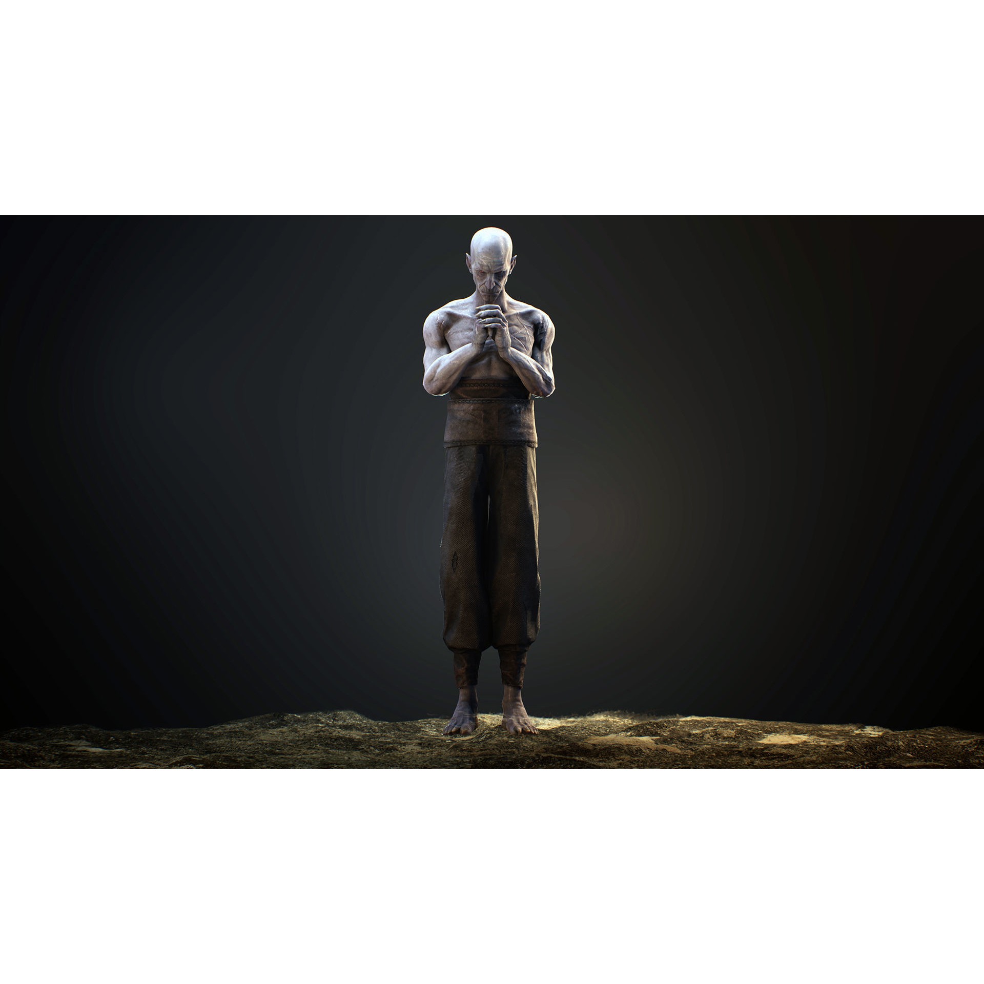 Heretic - Low-Poly Game-Ready 3D Model - View 16