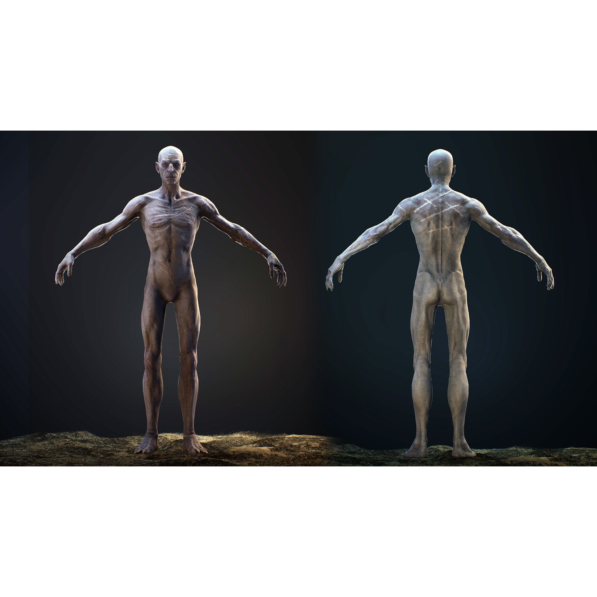 Heretic - Low-Poly Game-Ready 3D Model - View 21