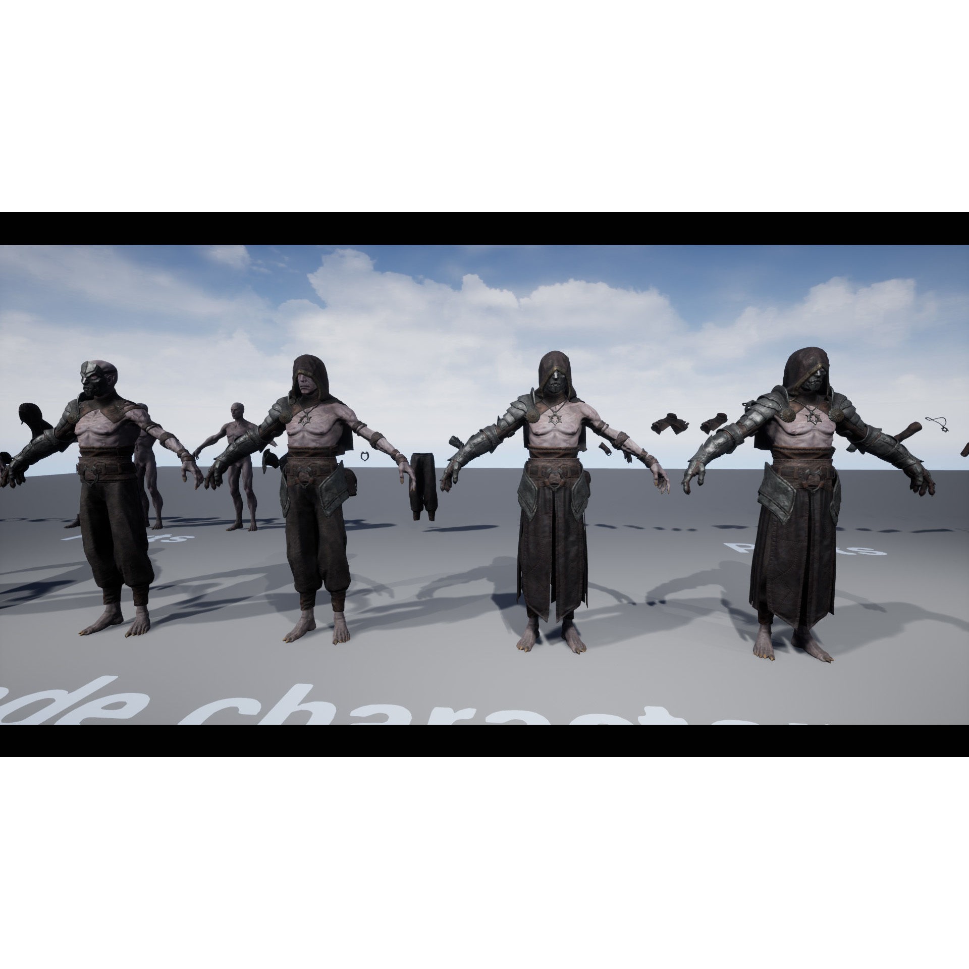 Heretic - Low-Poly Game-Ready 3D Model - View 26