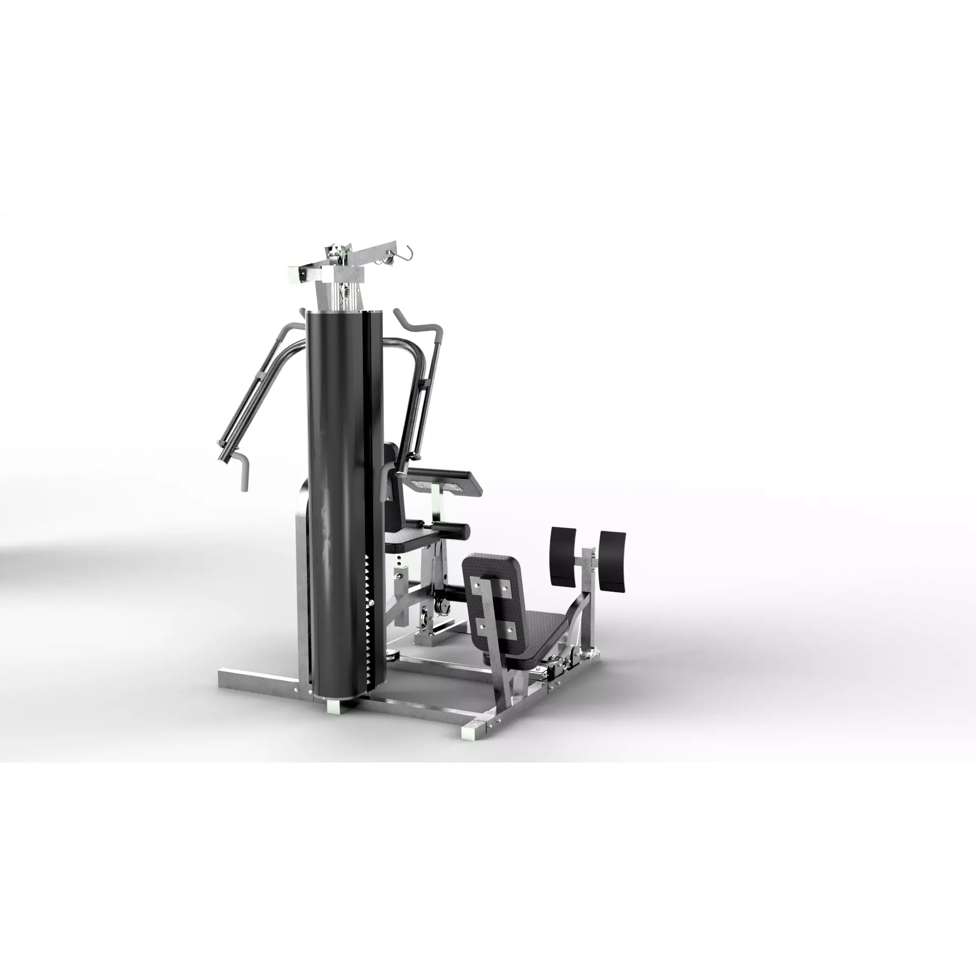 Ultimate Gym Equipment Mega Pack - Low-Poly Game-Ready 3D Model - View 20