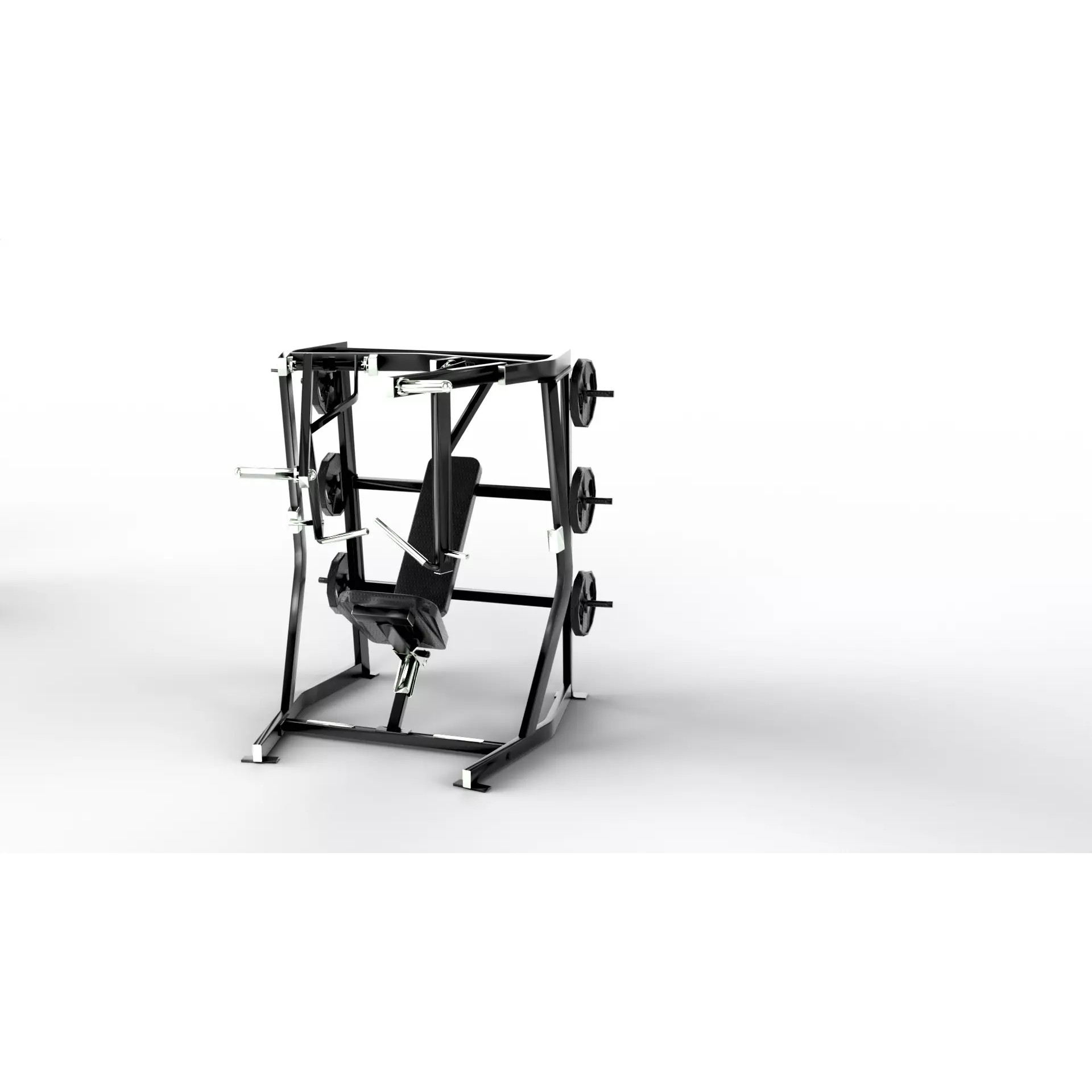 Ultimate Gym Equipment Mega Pack - Low-Poly Game-Ready 3D Model - View 23