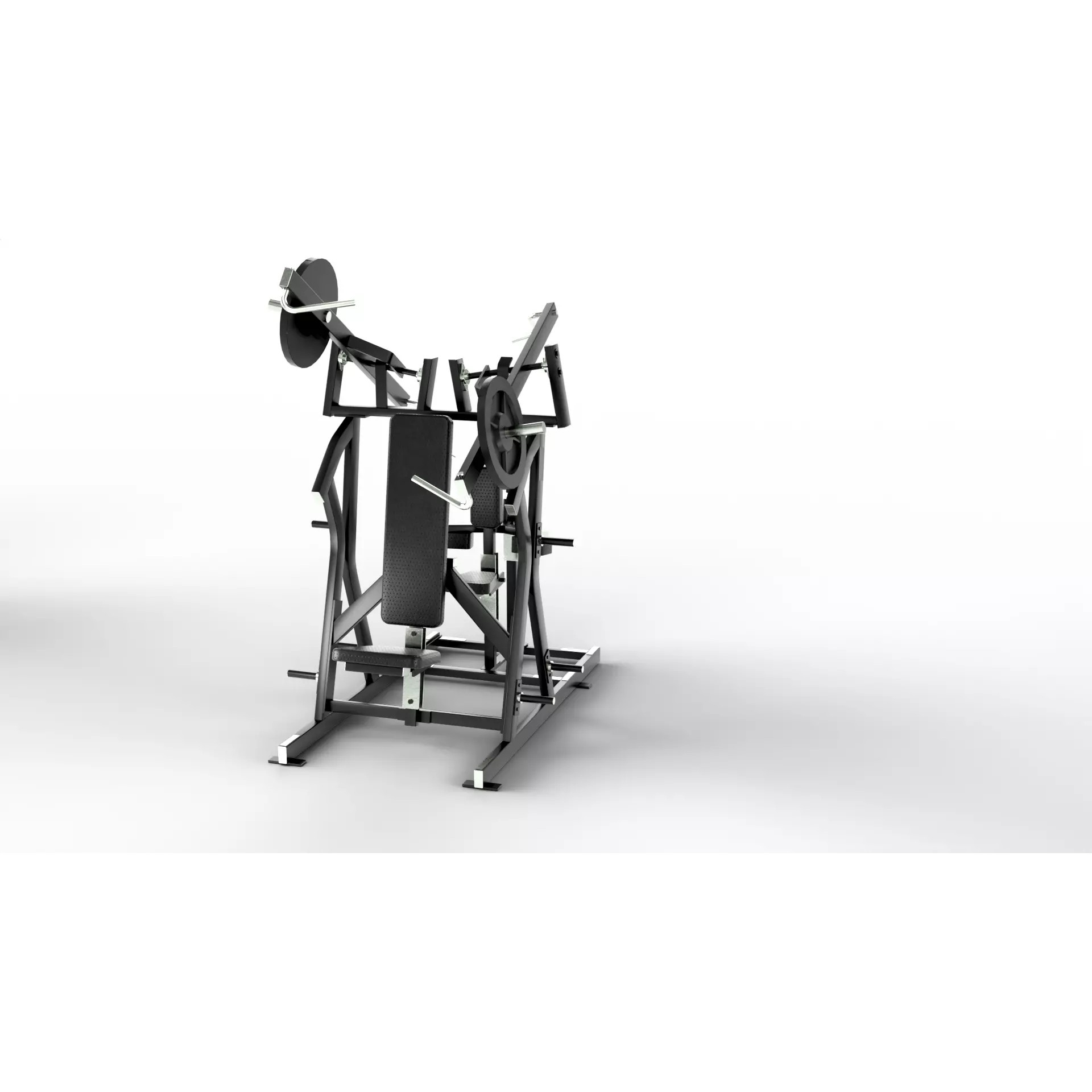 Ultimate Gym Equipment Mega Pack - Low-Poly Game-Ready 3D Model - View 24