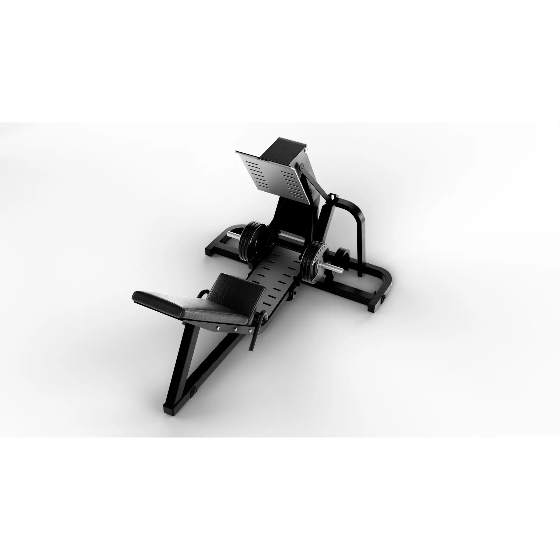 Ultimate Gym Equipment Mega Pack - Low-Poly Game-Ready 3D Model - View 25