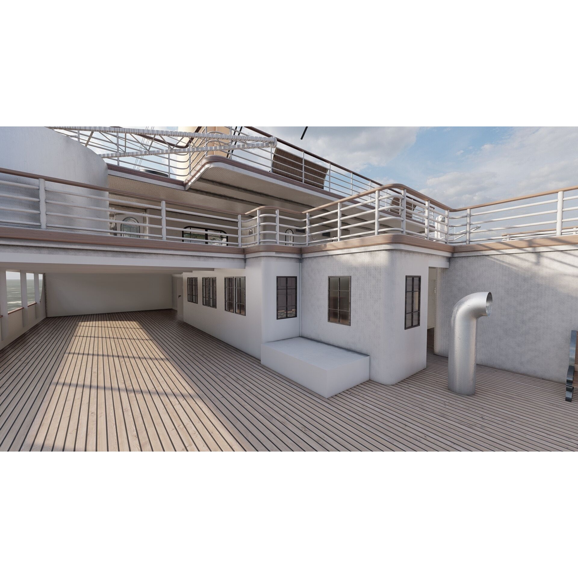 Titanic with Full Interior - 3D Model - View 33