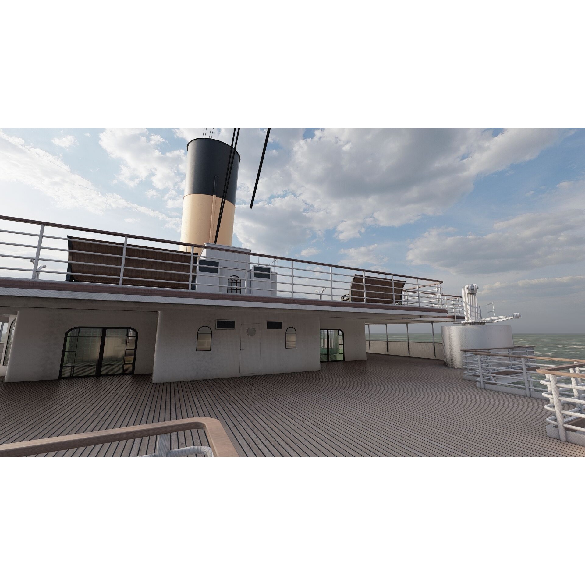 Titanic with Full Interior - 3D Model - View 34