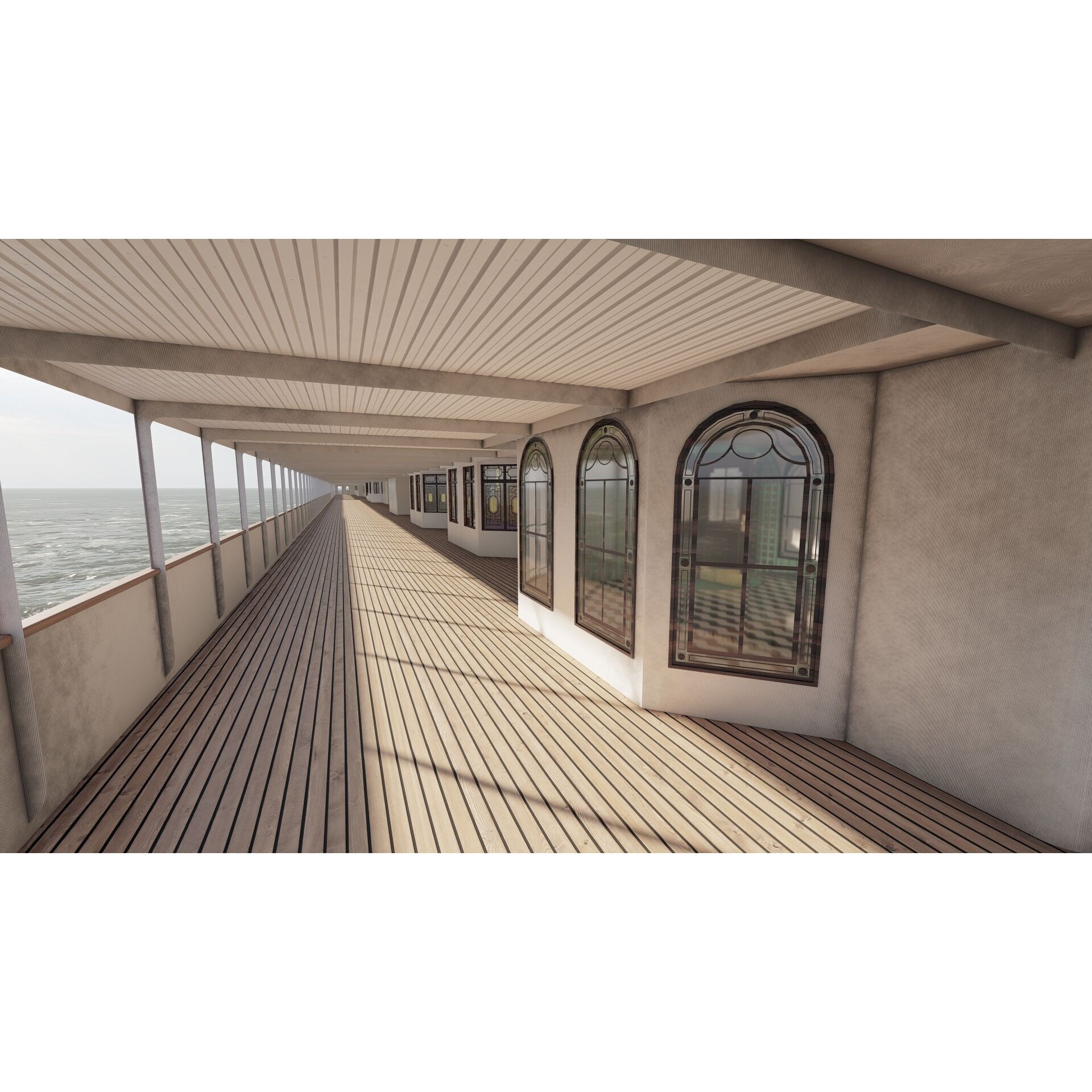 Titanic with Full Interior - 3D Model - View 35