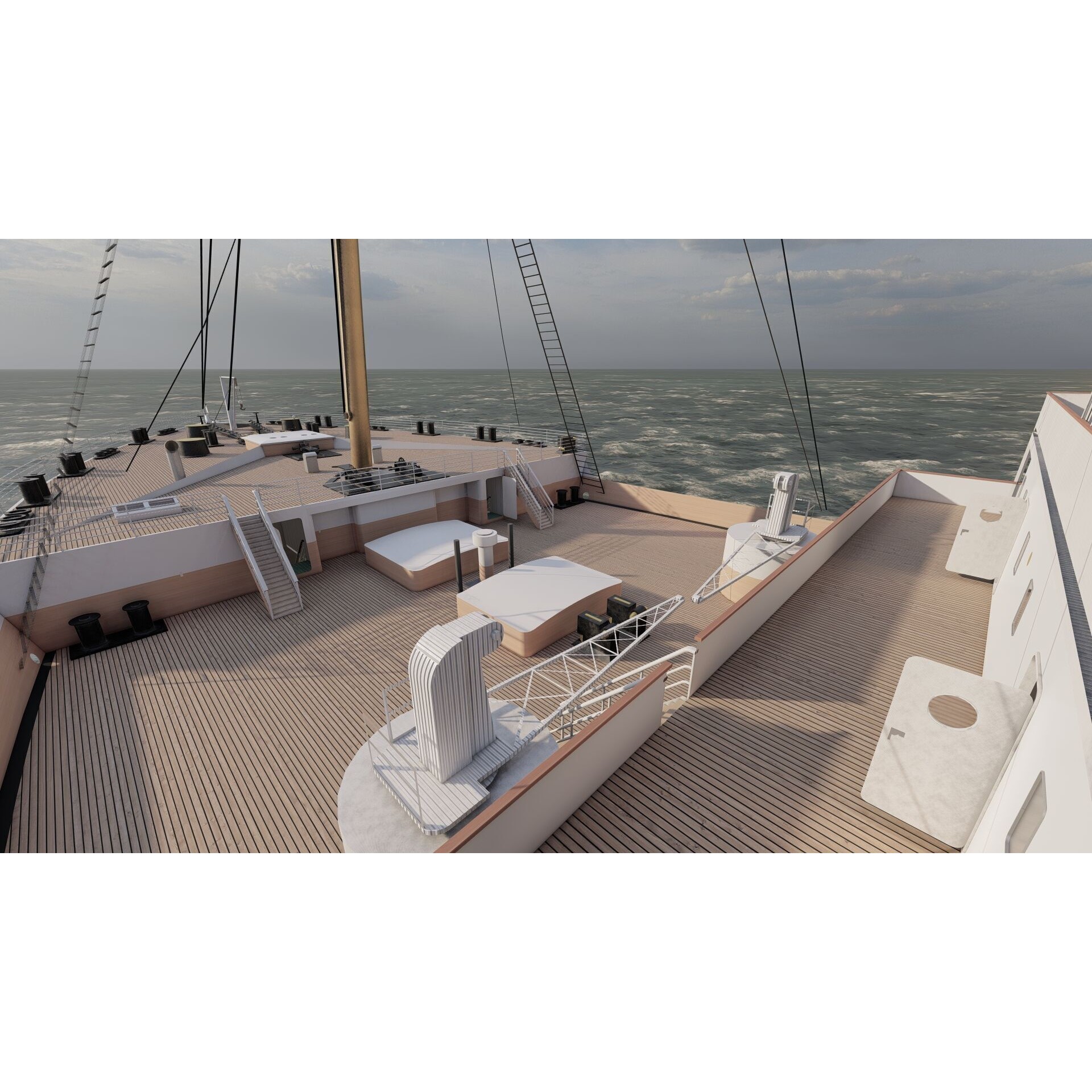 Titanic with Full Interior - 3D Model - View 36