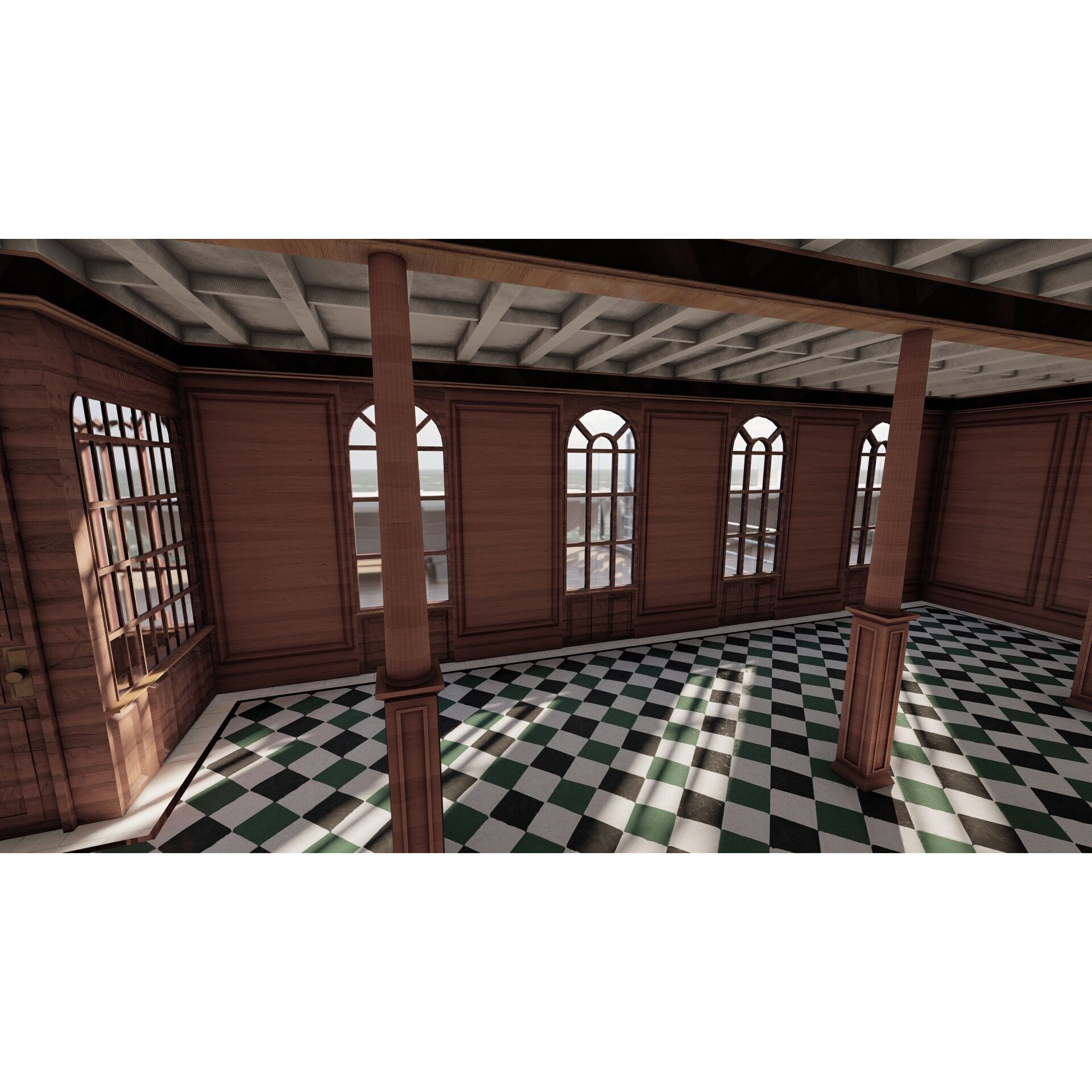 Titanic with Full Interior - 3D Model - View 45