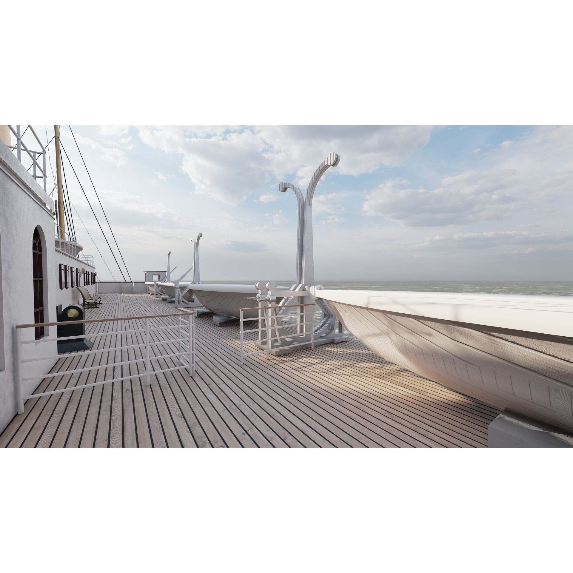 Titanic with Full Interior - 3D Model - View 46