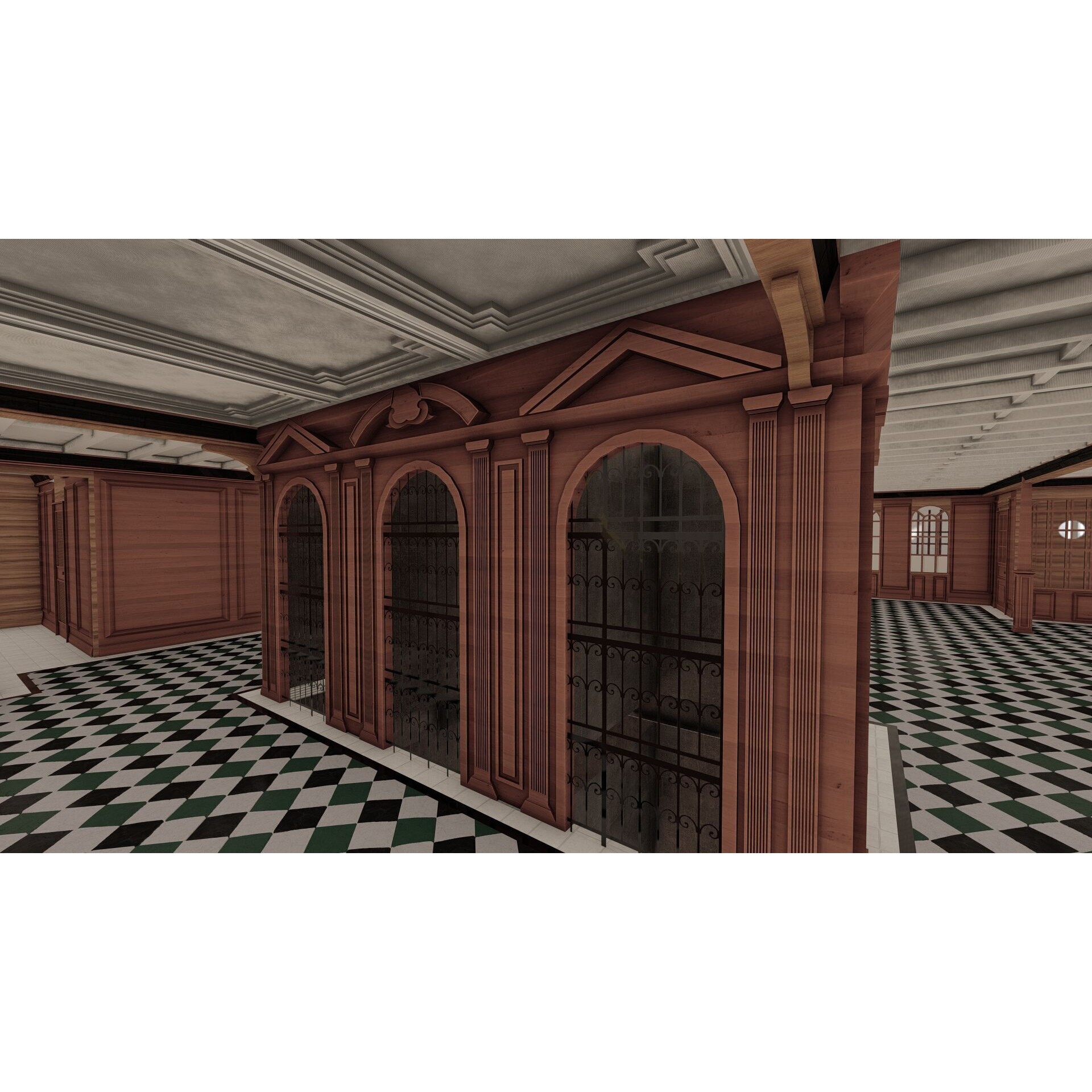 Titanic with Full Interior - 3D Model - View 49