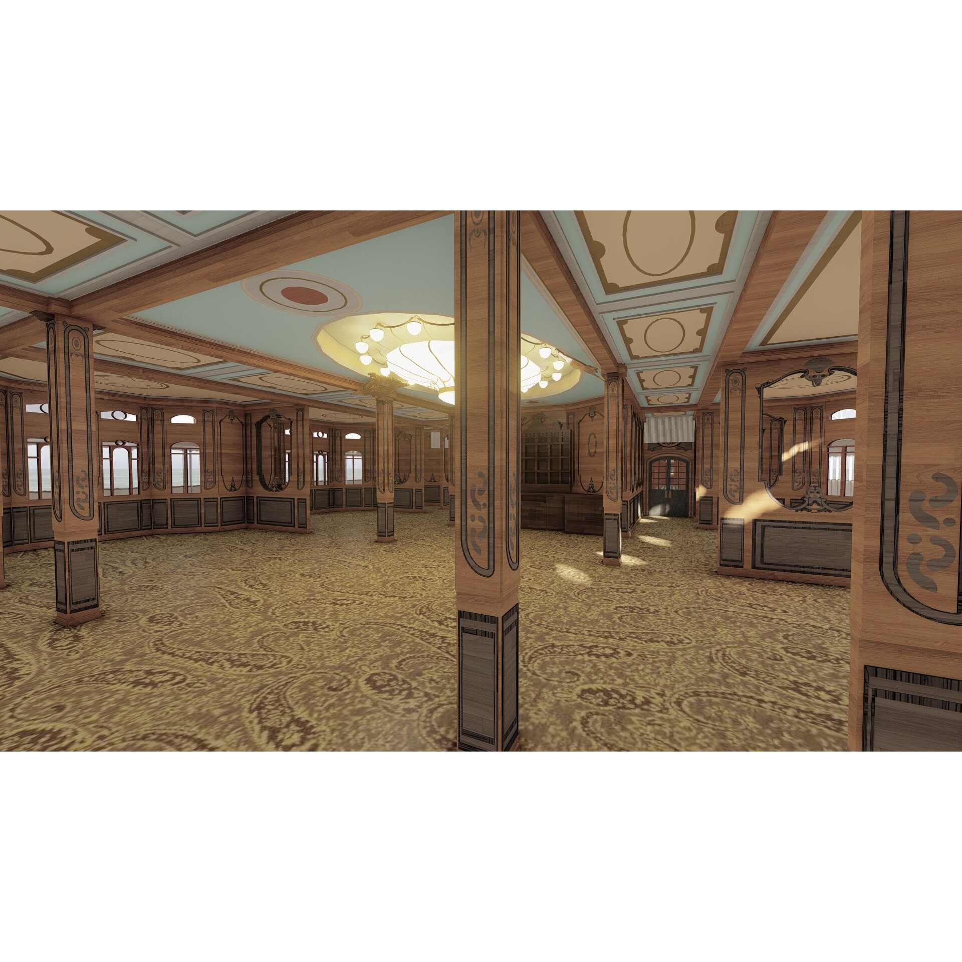 Titanic with Full Interior - 3D Model - View 53