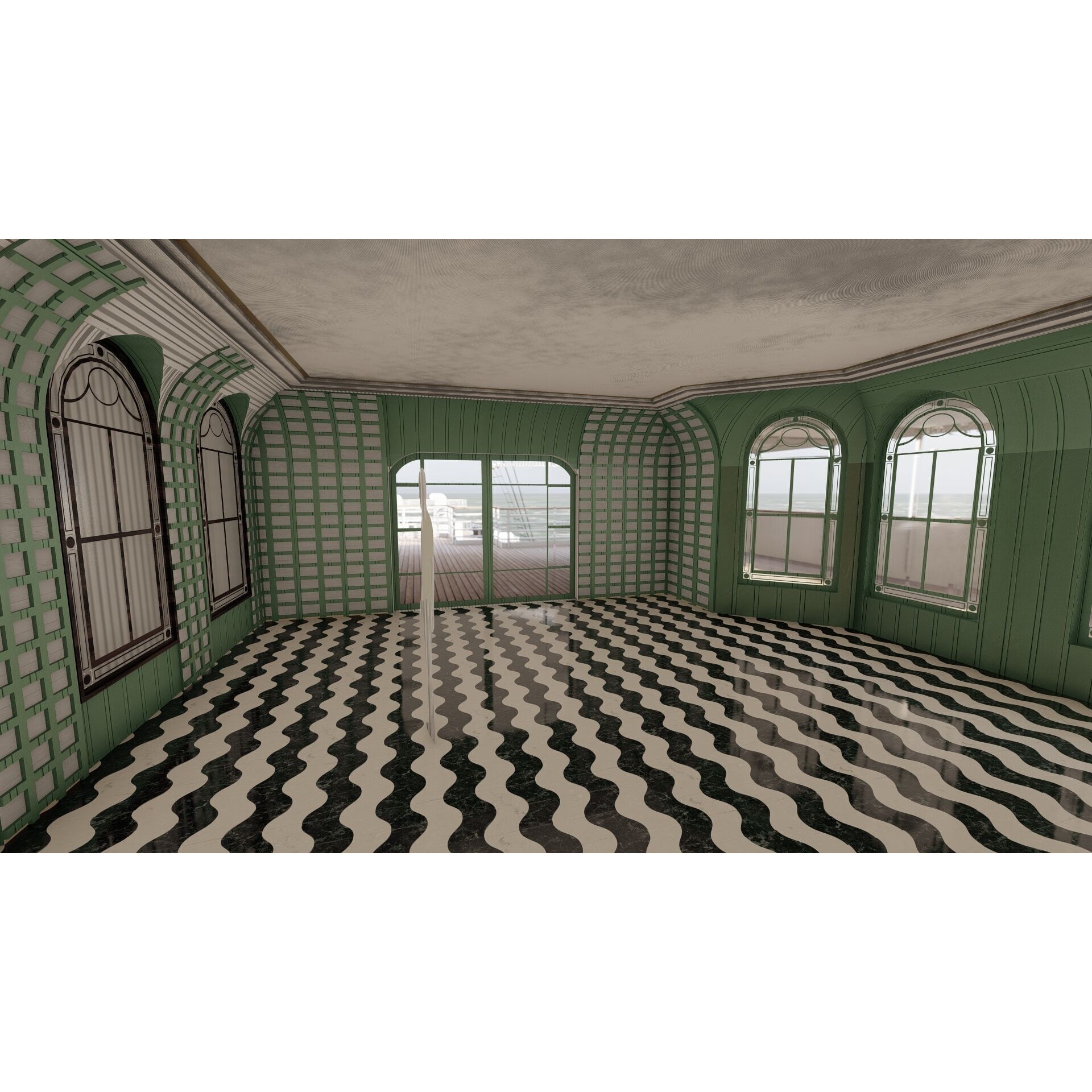 Titanic with Full Interior - 3D Model - View 59