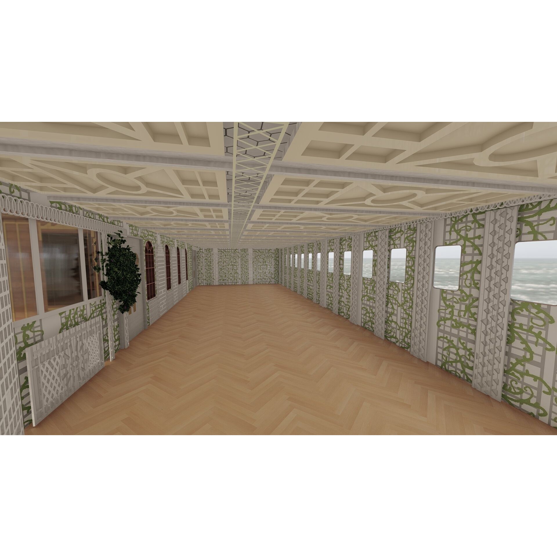 Titanic with Full Interior - 3D Model - View 63