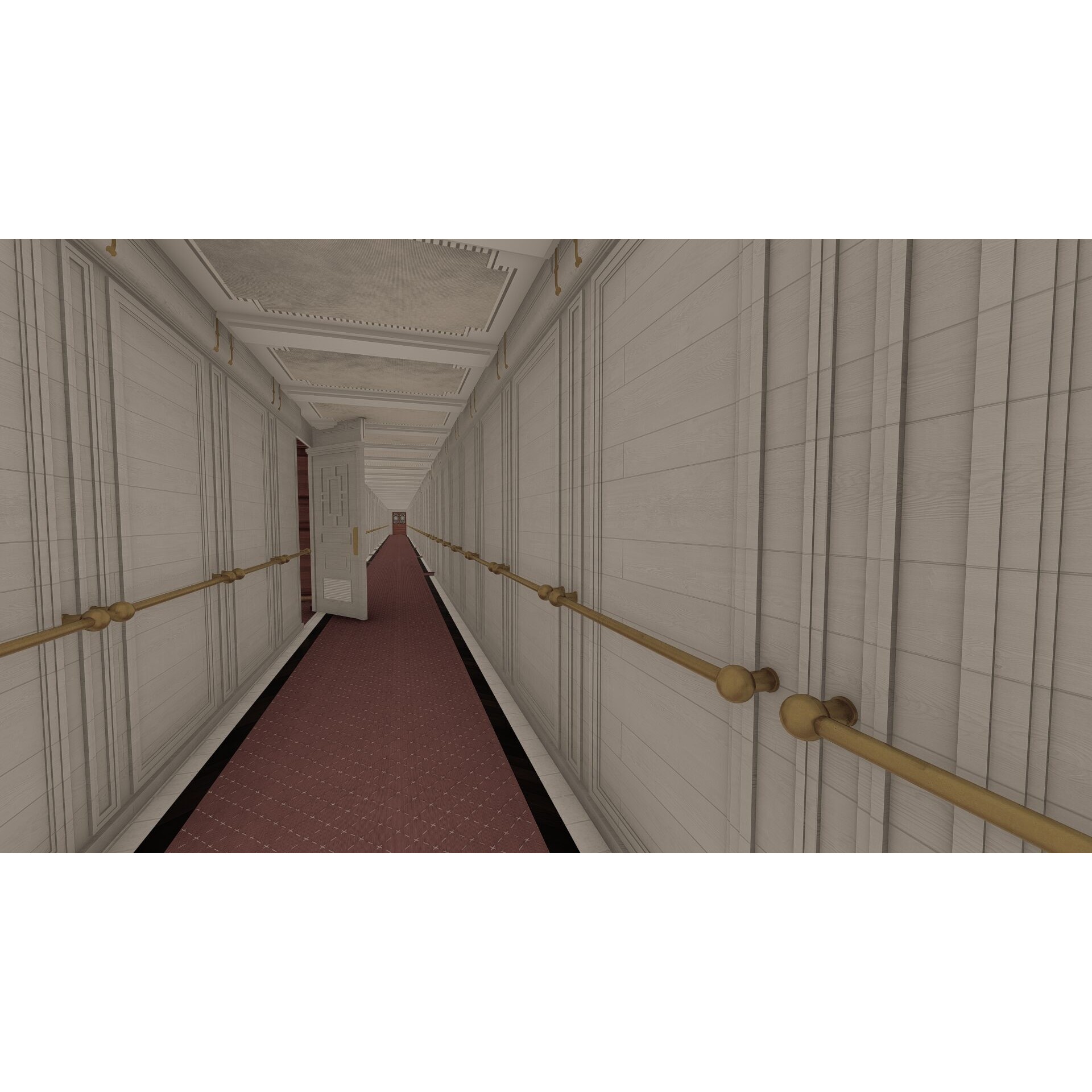 Titanic with Full Interior - 3D Model - View 69