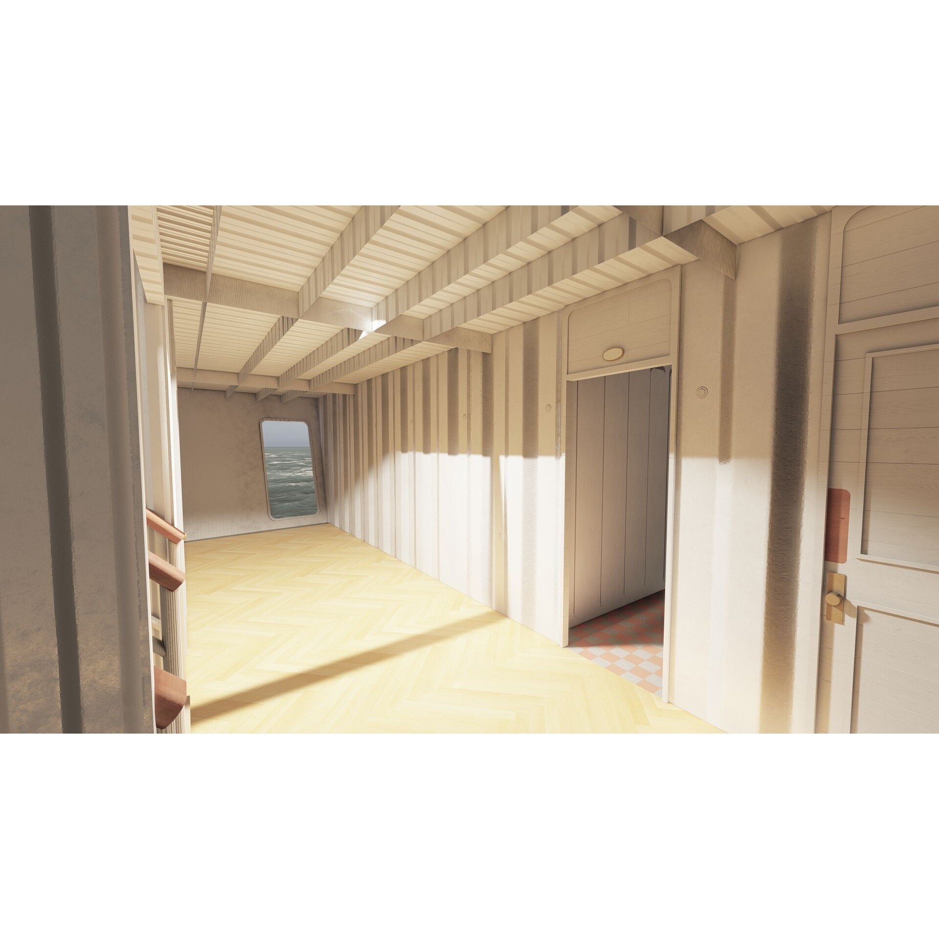 Titanic with Full Interior - 3D Model - View 71