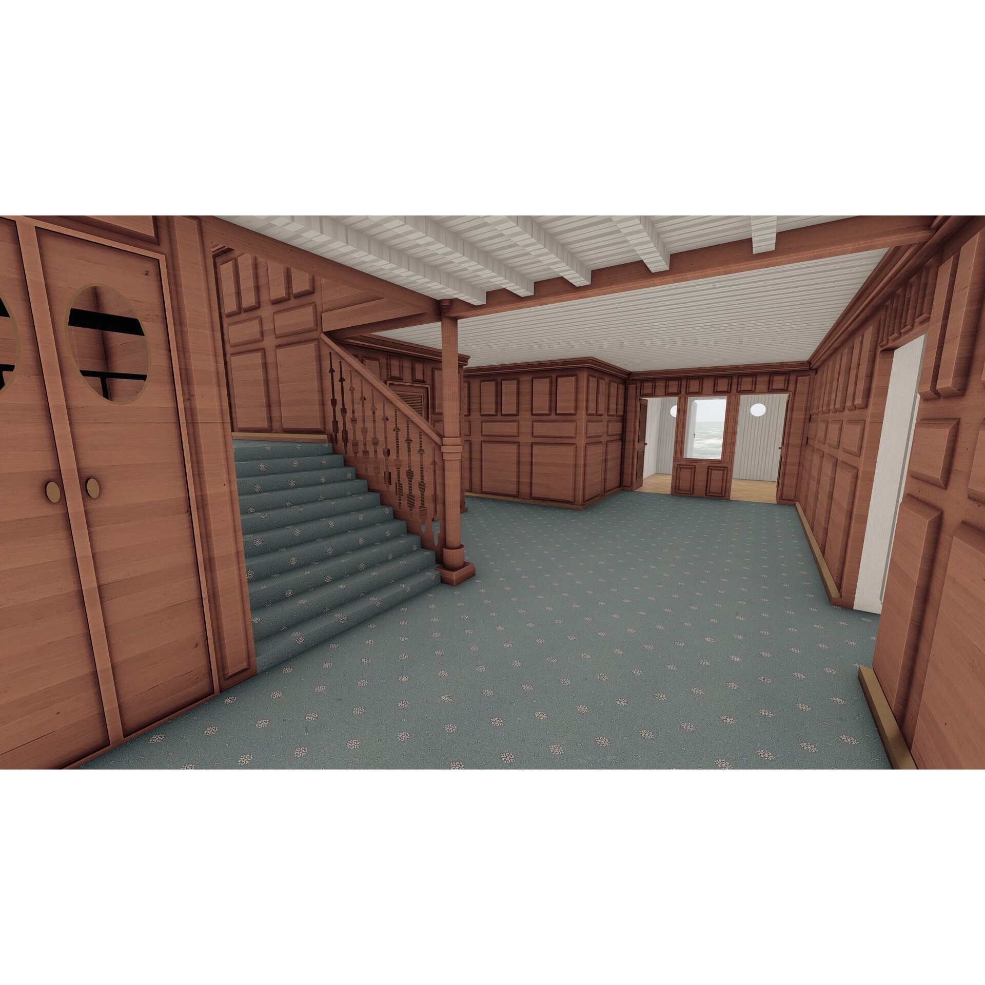 Titanic with Full Interior - 3D Model - View 74