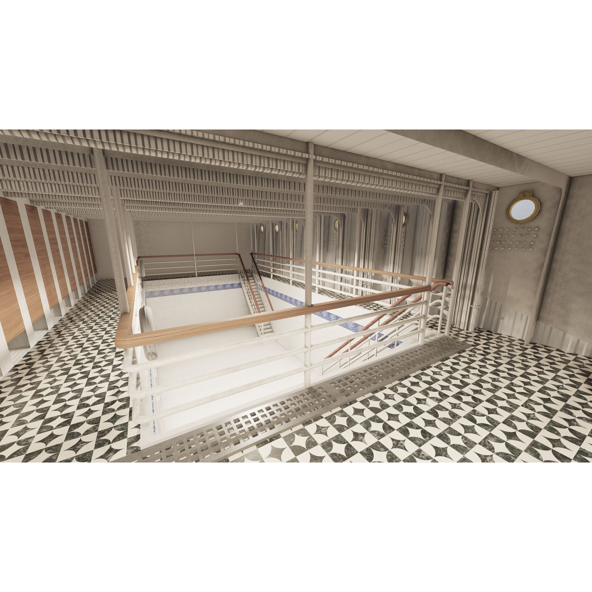 Titanic with Full Interior - 3D Model - View 75