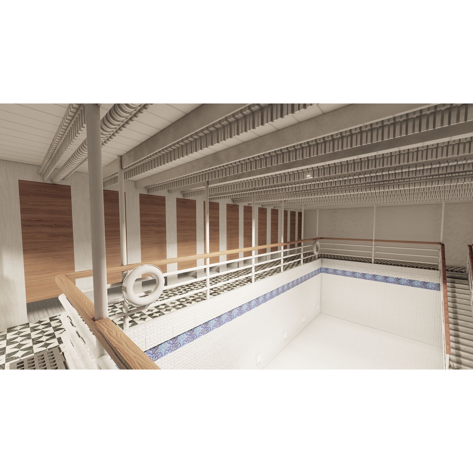 Titanic with Full Interior - 3D Model - View 76