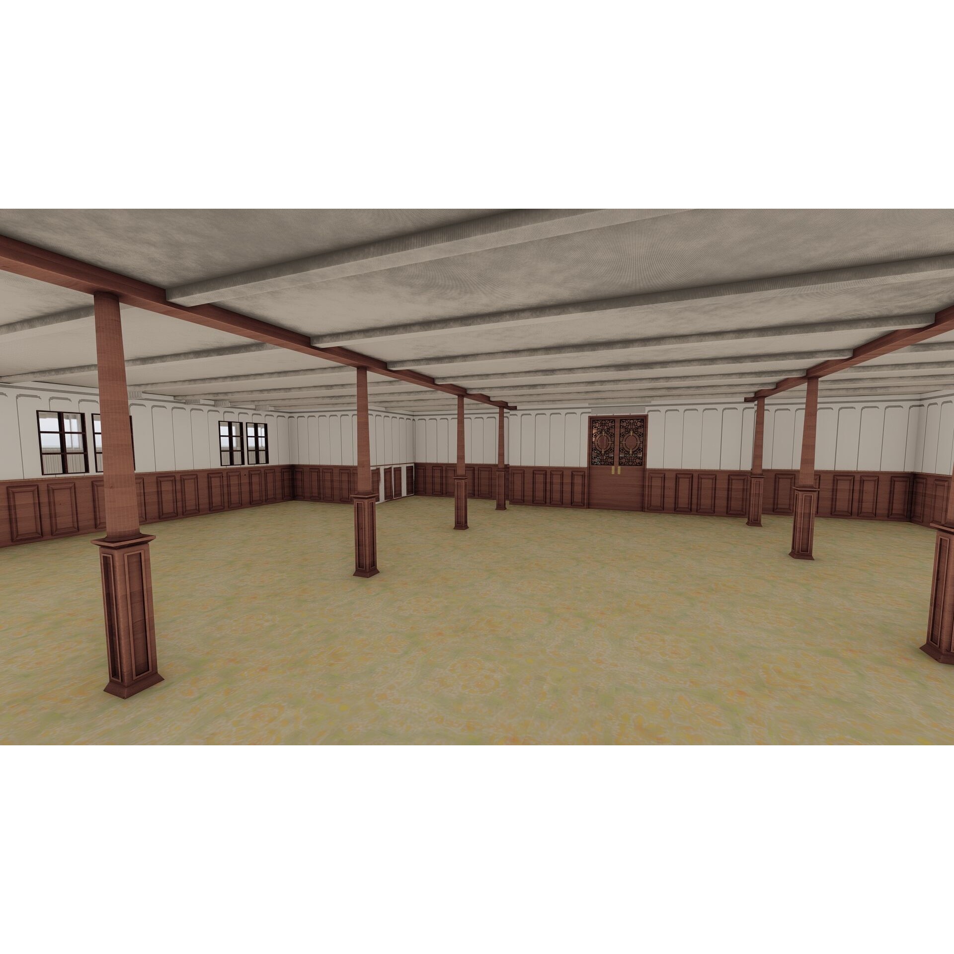 Titanic with Full Interior - 3D Model - View 83