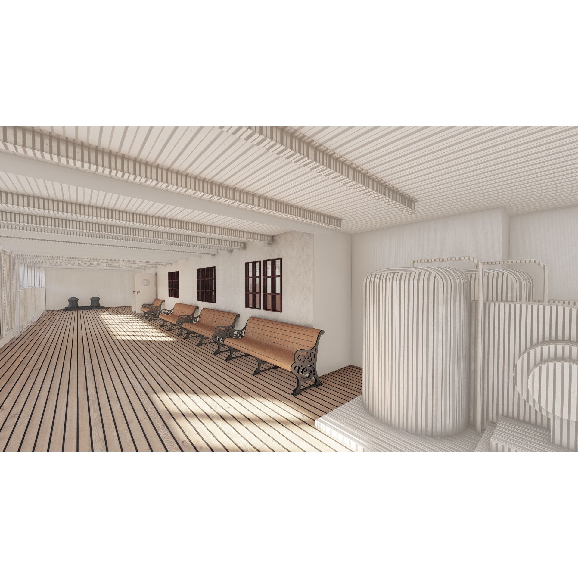 Titanic with Full Interior - 3D Model - View 84