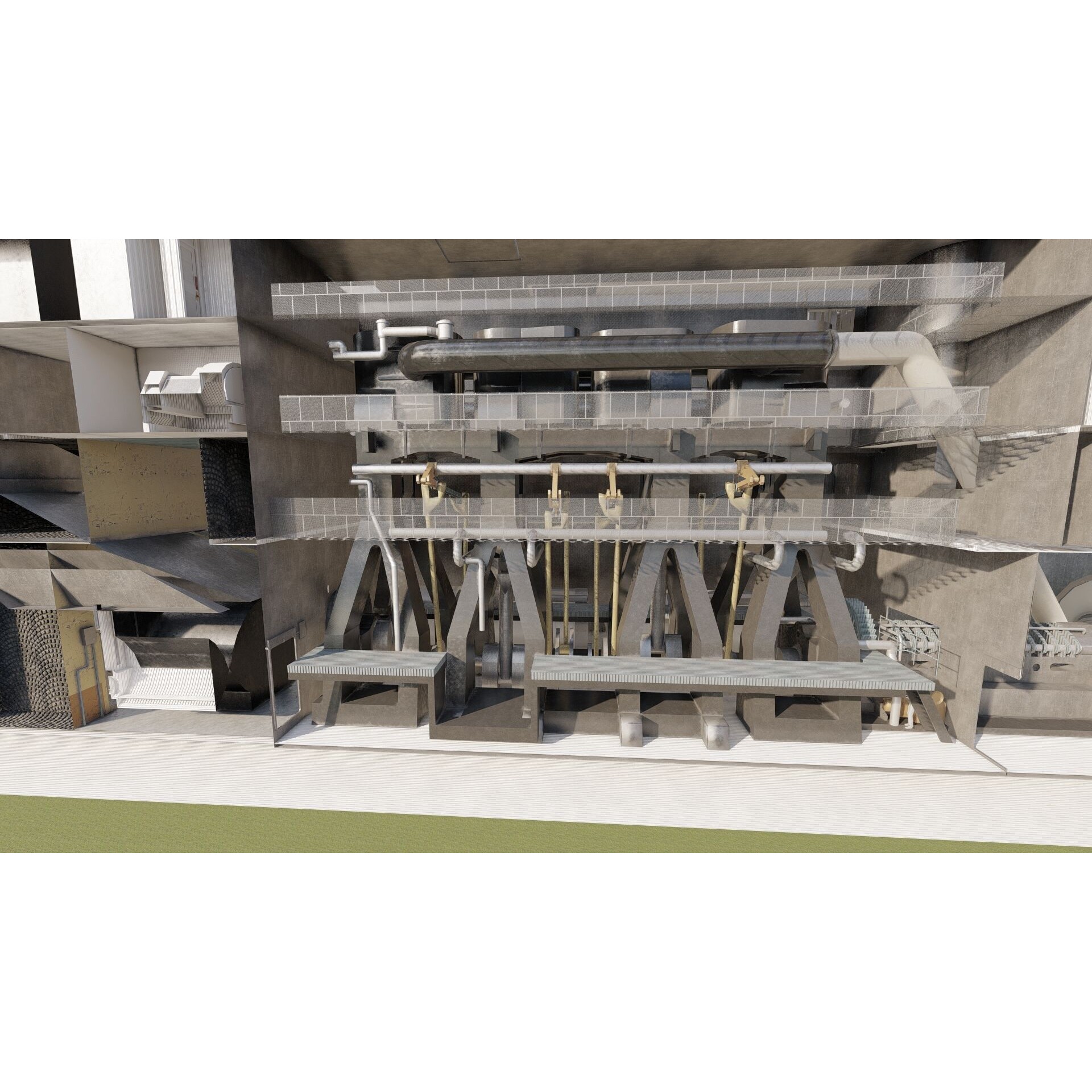 Titanic with Full Interior - 3D Model - View 95