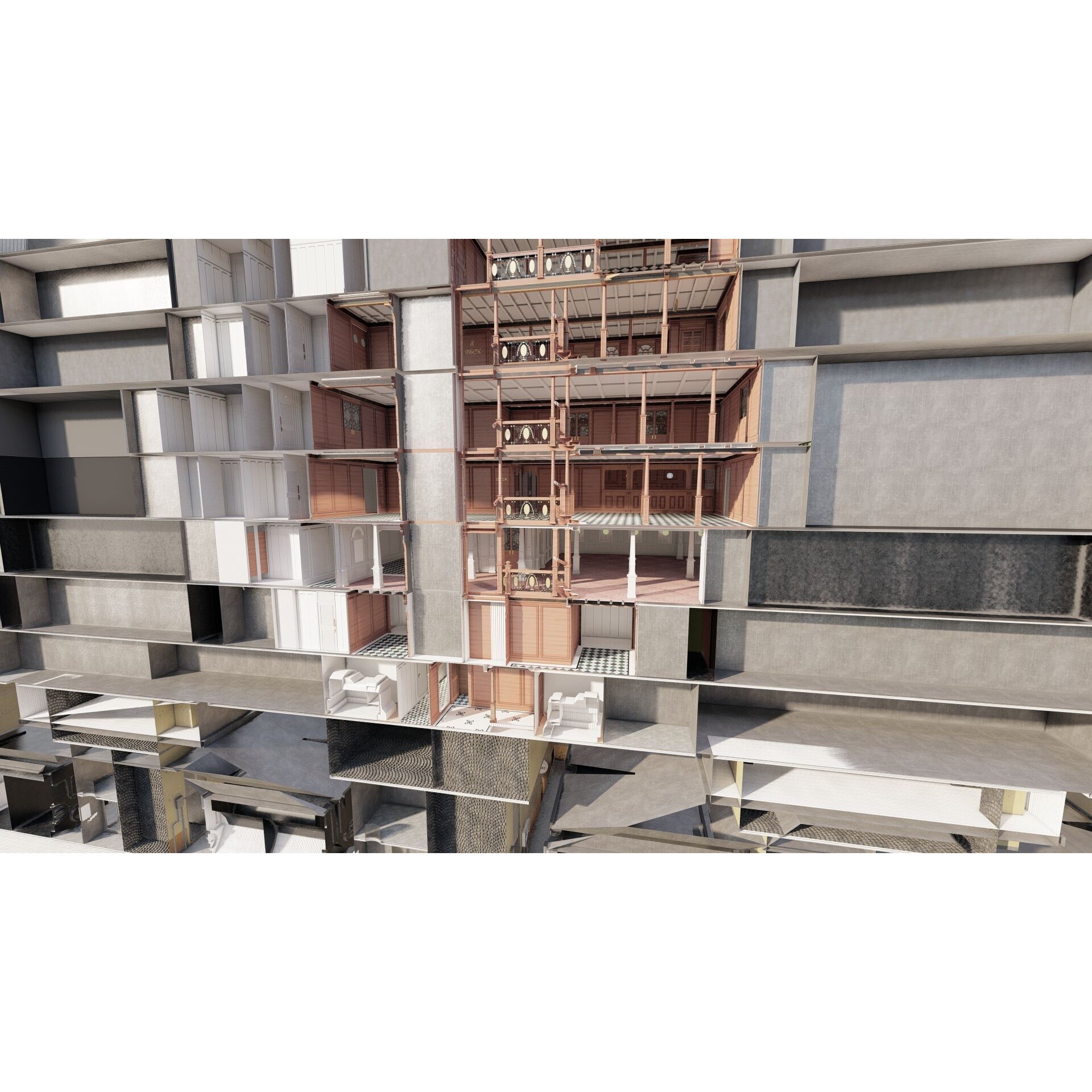 Titanic with Full Interior - 3D Model - View 98