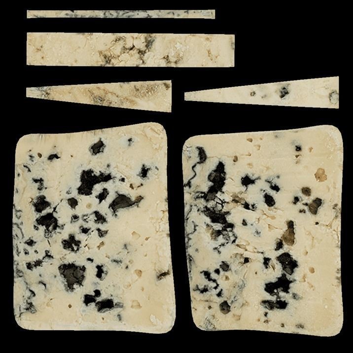 Roquefort Cheese 3D Model – High-Quality PBR Asset, FBX - View 11