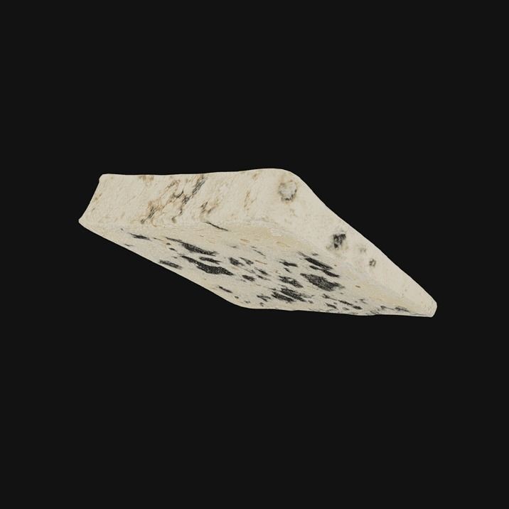 Roquefort Cheese 3D Model – High-Quality PBR Asset, FBX - View 7