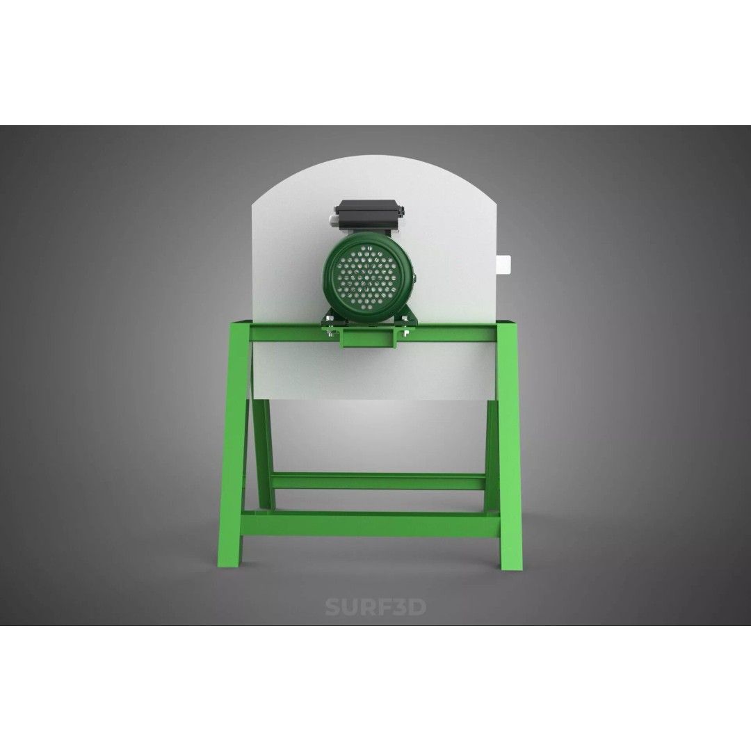 Electric Potato Cassava Chip Slicer 3D Model – High-Quality Industrial Cutter - View 13