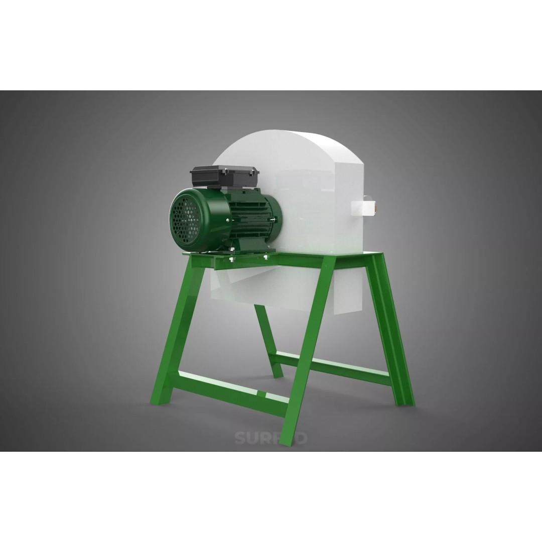 Electric Potato Cassava Chip Slicer 3D Model – High-Quality Industrial Cutter - View 14