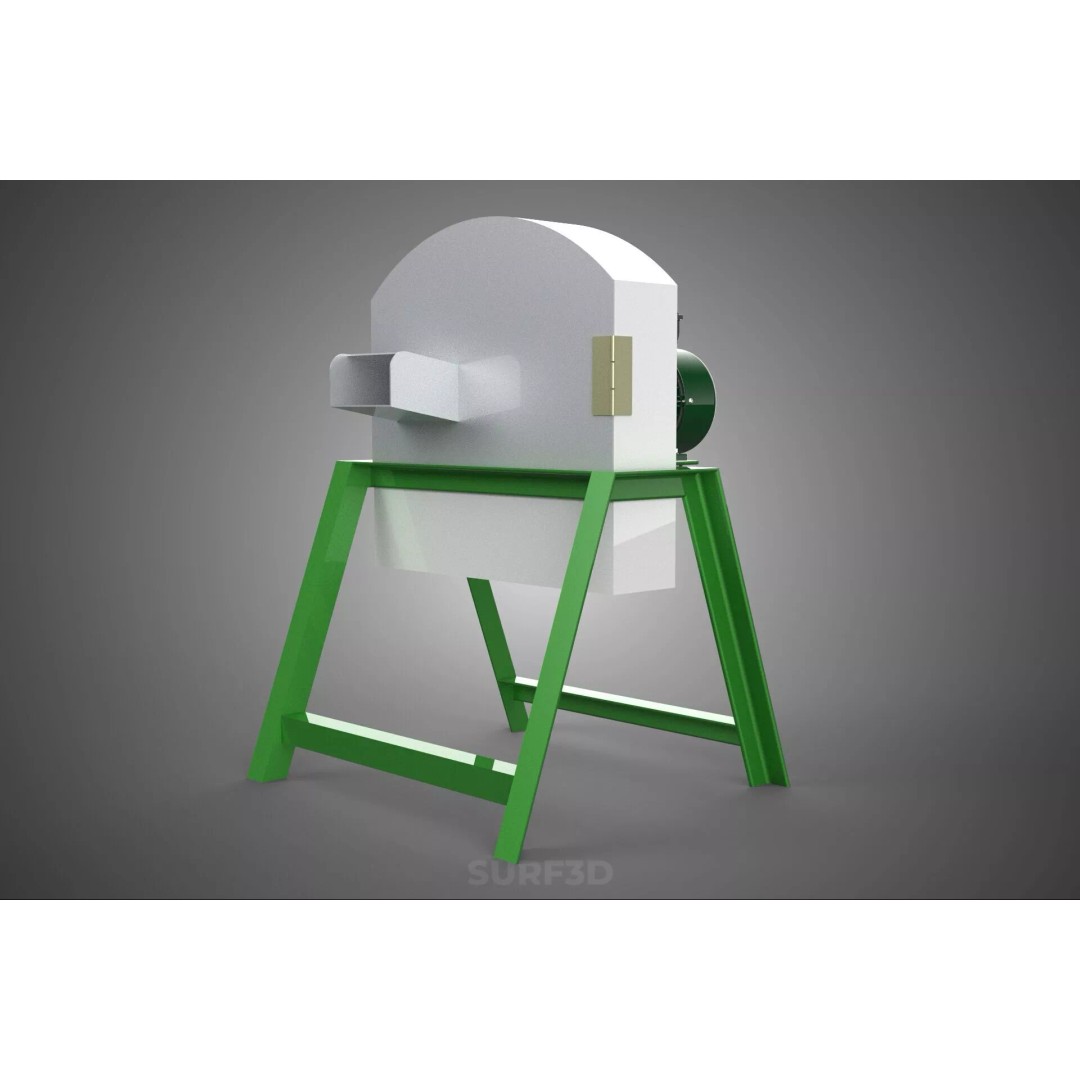 Electric Potato Cassava Chip Slicer 3D Model – High-Quality Industrial Cutter - View 15