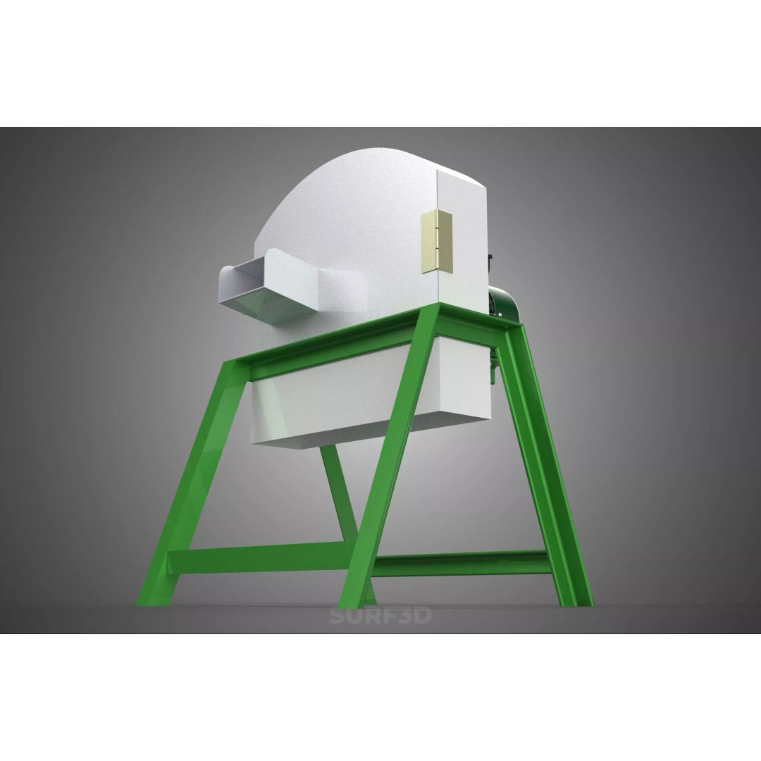 Electric Potato Cassava Chip Slicer 3D Model – High-Quality Industrial Cutter - View 17