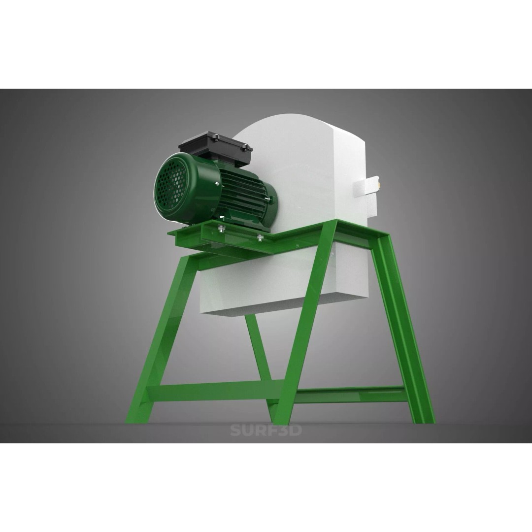Electric Potato Cassava Chip Slicer 3D Model – High-Quality Industrial Cutter - View 18