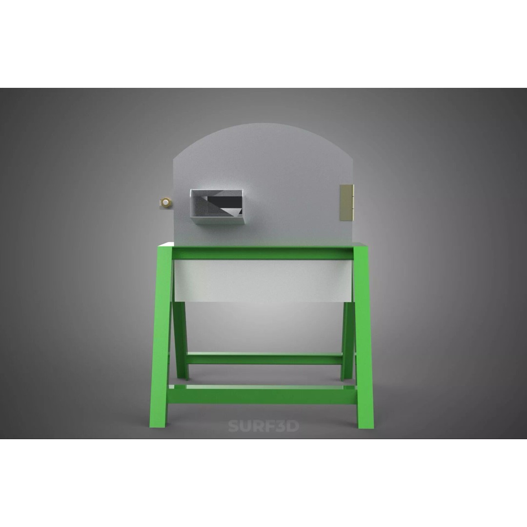 Electric Potato Cassava Chip Slicer 3D Model – High-Quality Industrial Cutter - View 20