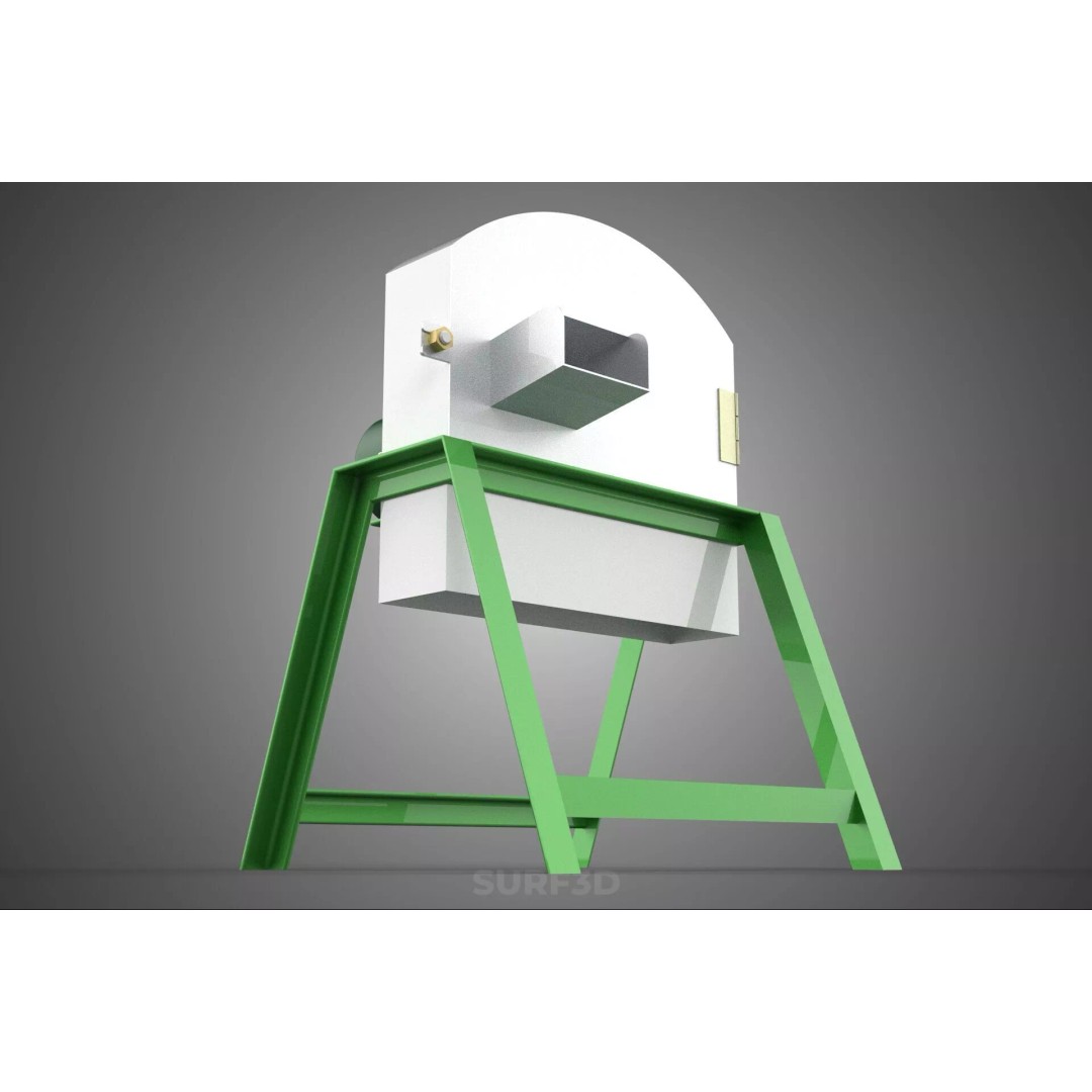 Electric Potato Cassava Chip Slicer 3D Model – High-Quality Industrial Cutter - View 21