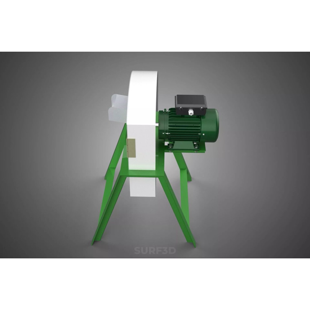 Electric Potato Cassava Chip Slicer 3D Model – High-Quality Industrial Cutter - View 23