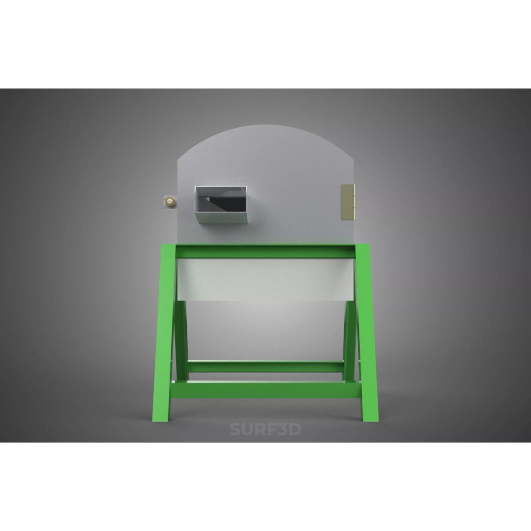 Electric Potato Cassava Chip Slicer 3D Model – High-Quality Industrial Cutter - View 24