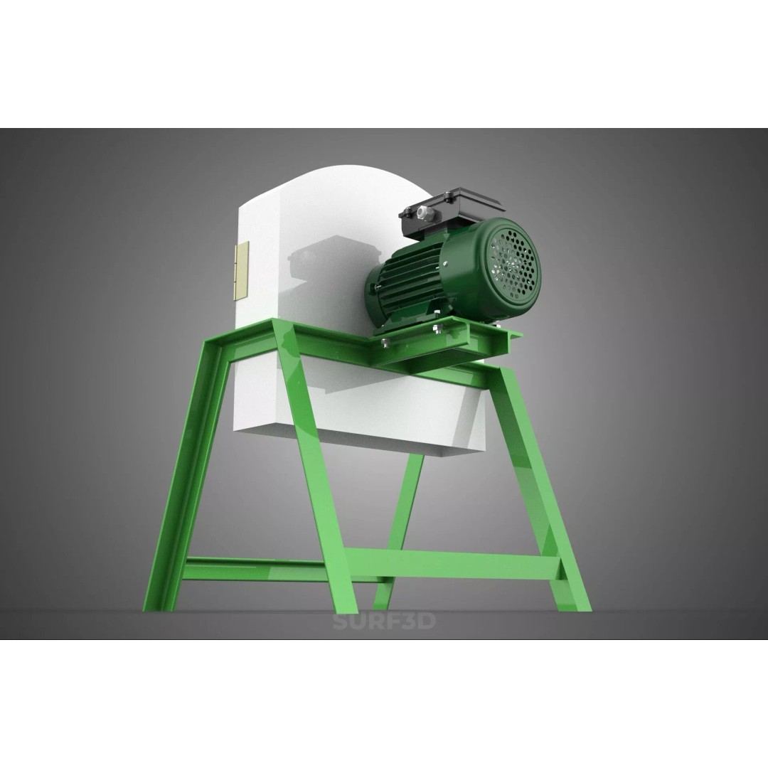Electric Potato Cassava Chip Slicer 3D Model – High-Quality Industrial Cutter - View 28