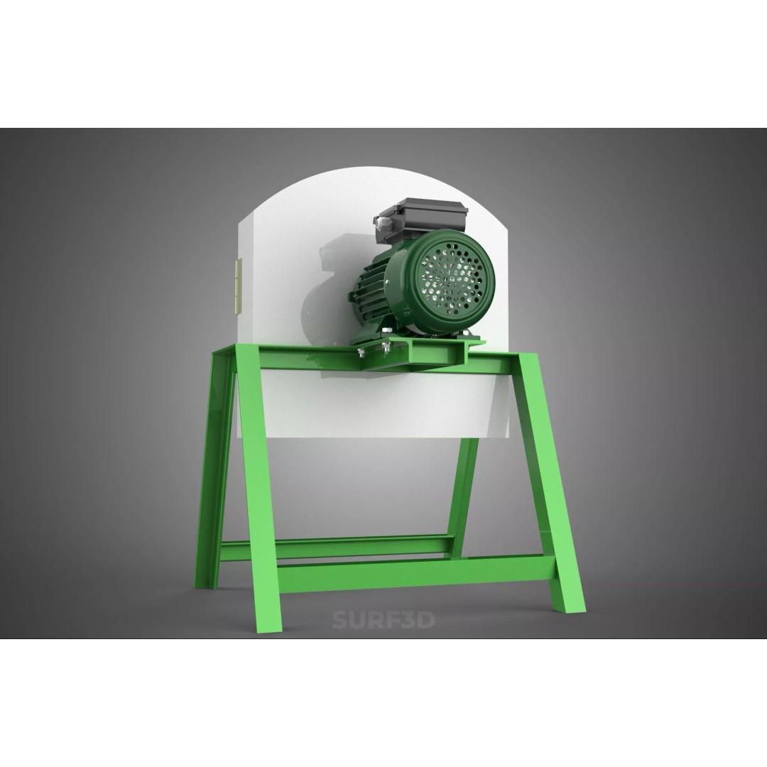 Electric Potato Cassava Chip Slicer 3D Model – High-Quality Industrial Cutter - View 29