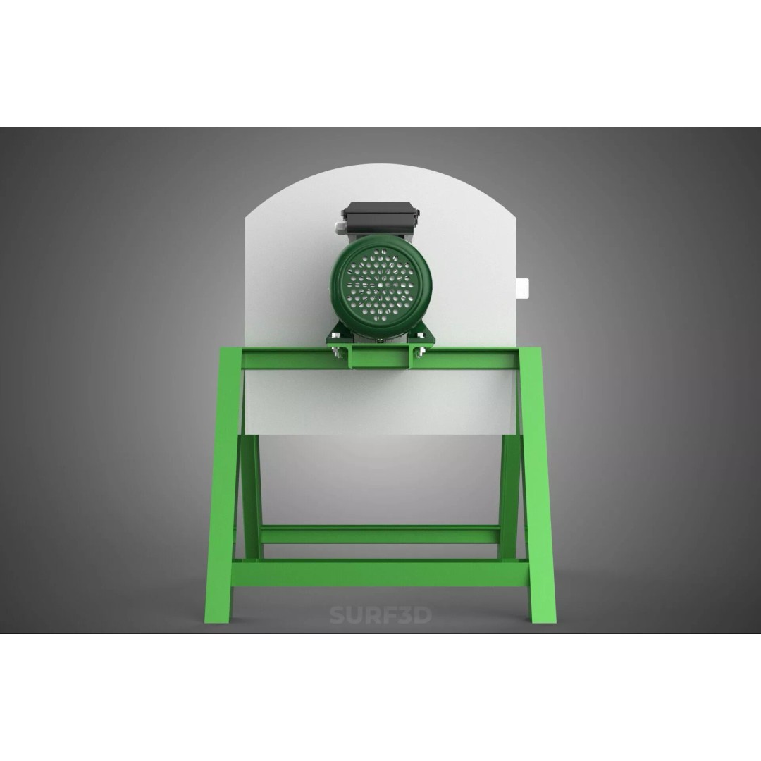 Electric Potato Cassava Chip Slicer 3D Model – High-Quality Industrial Cutter - View 30