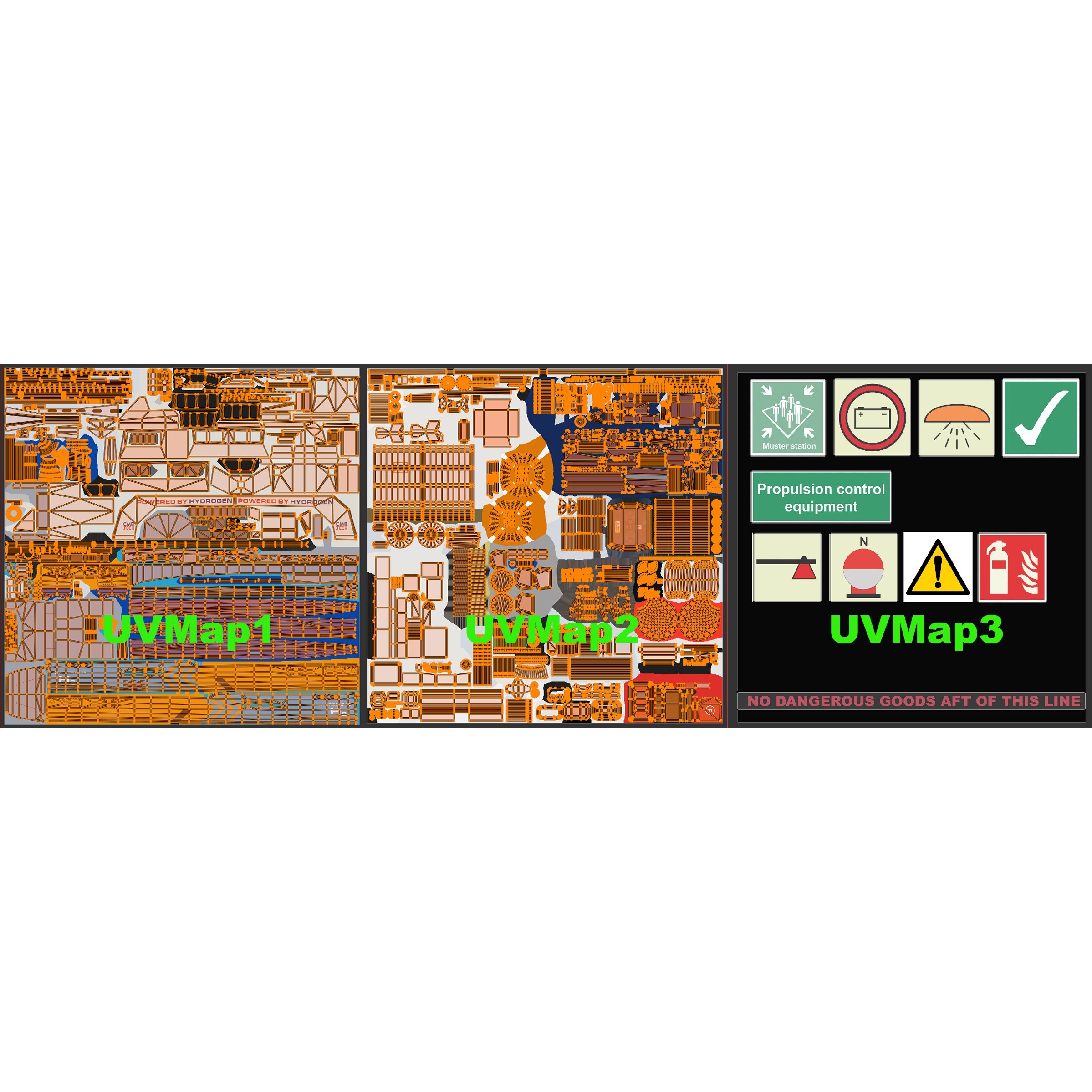 Windcat Workboats - Low-Poly Game-Ready 3D Model