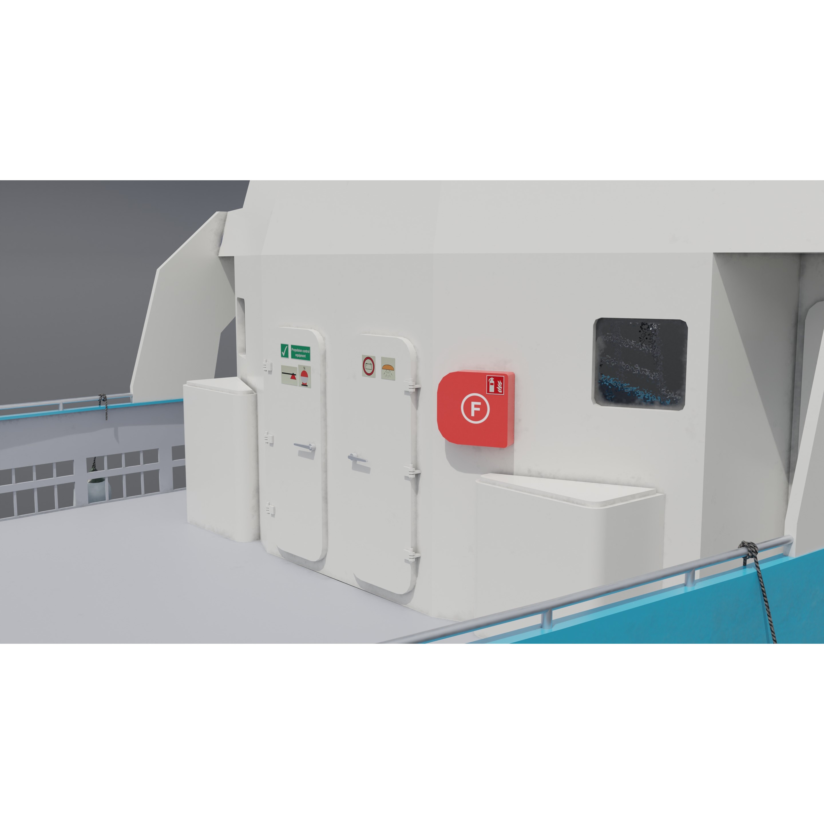 Windcat Workboats - Low-Poly Game-Ready 3D Model - View 16