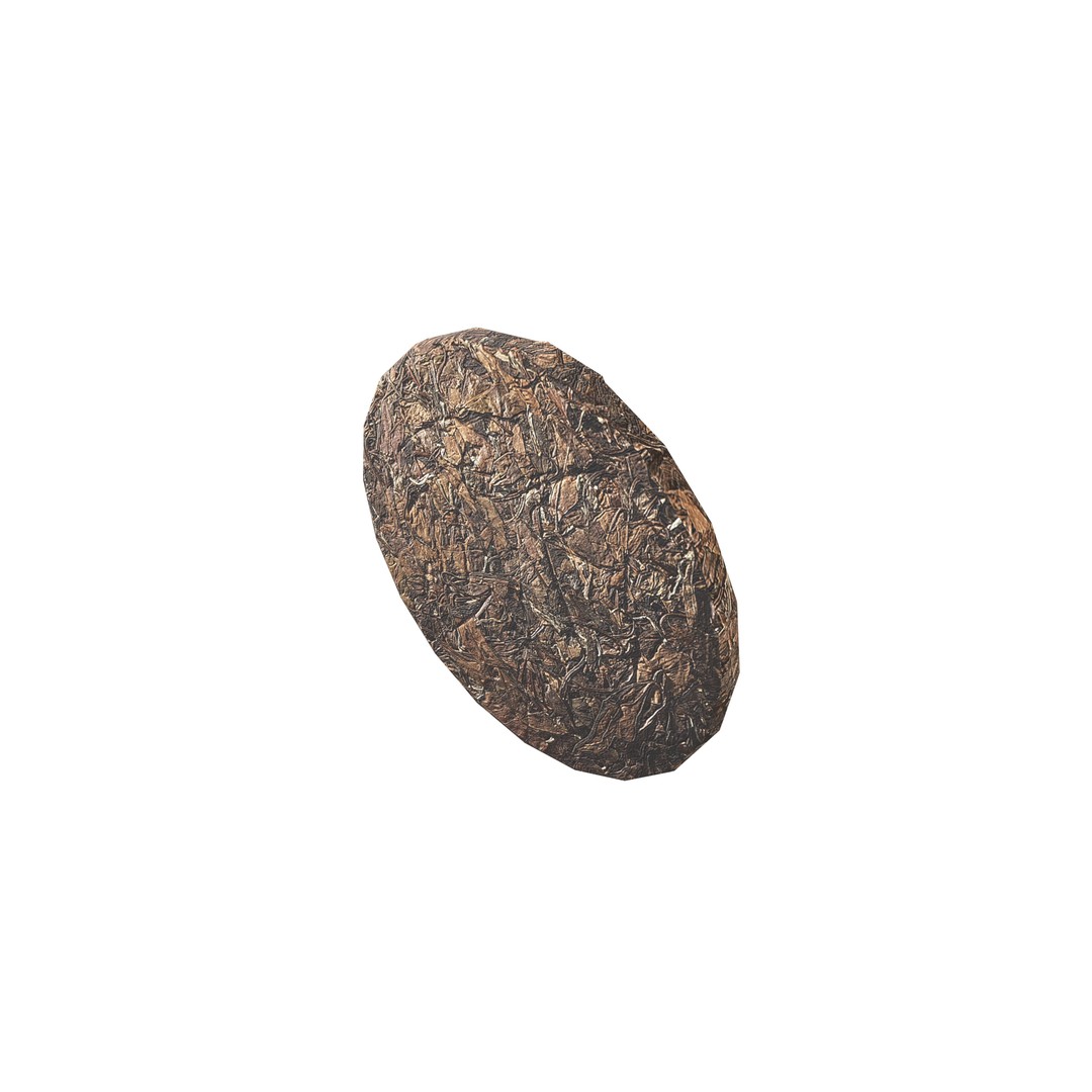 Tea Bread 3D Model – Low Poly Food Prop, PBR Textures - View 4