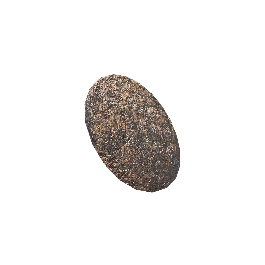 Tea Bread 3D Model – Low Poly Food Prop, PBR Textures - View 5