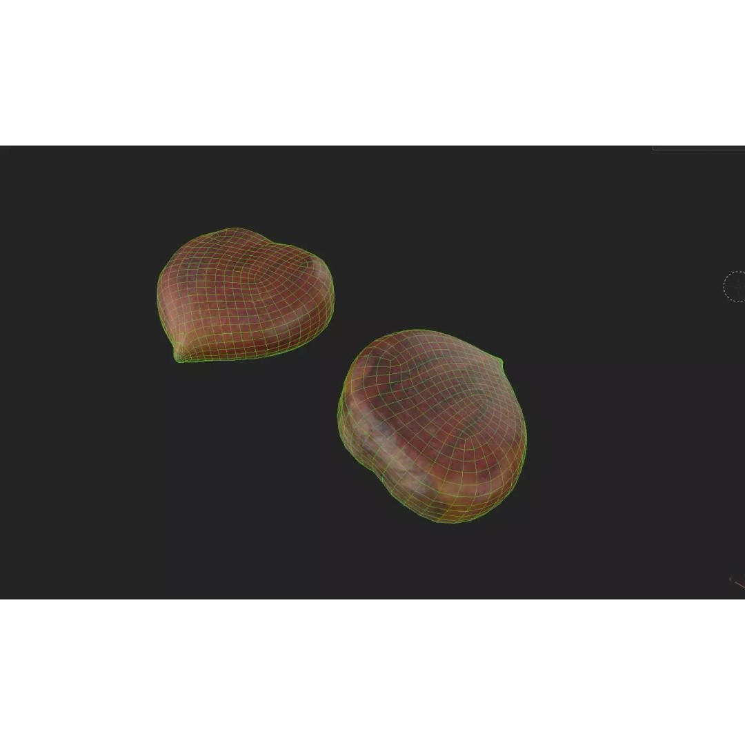 Chestnut M08 3D Model – Low Poly Game Asset, FBX, PBR Textures